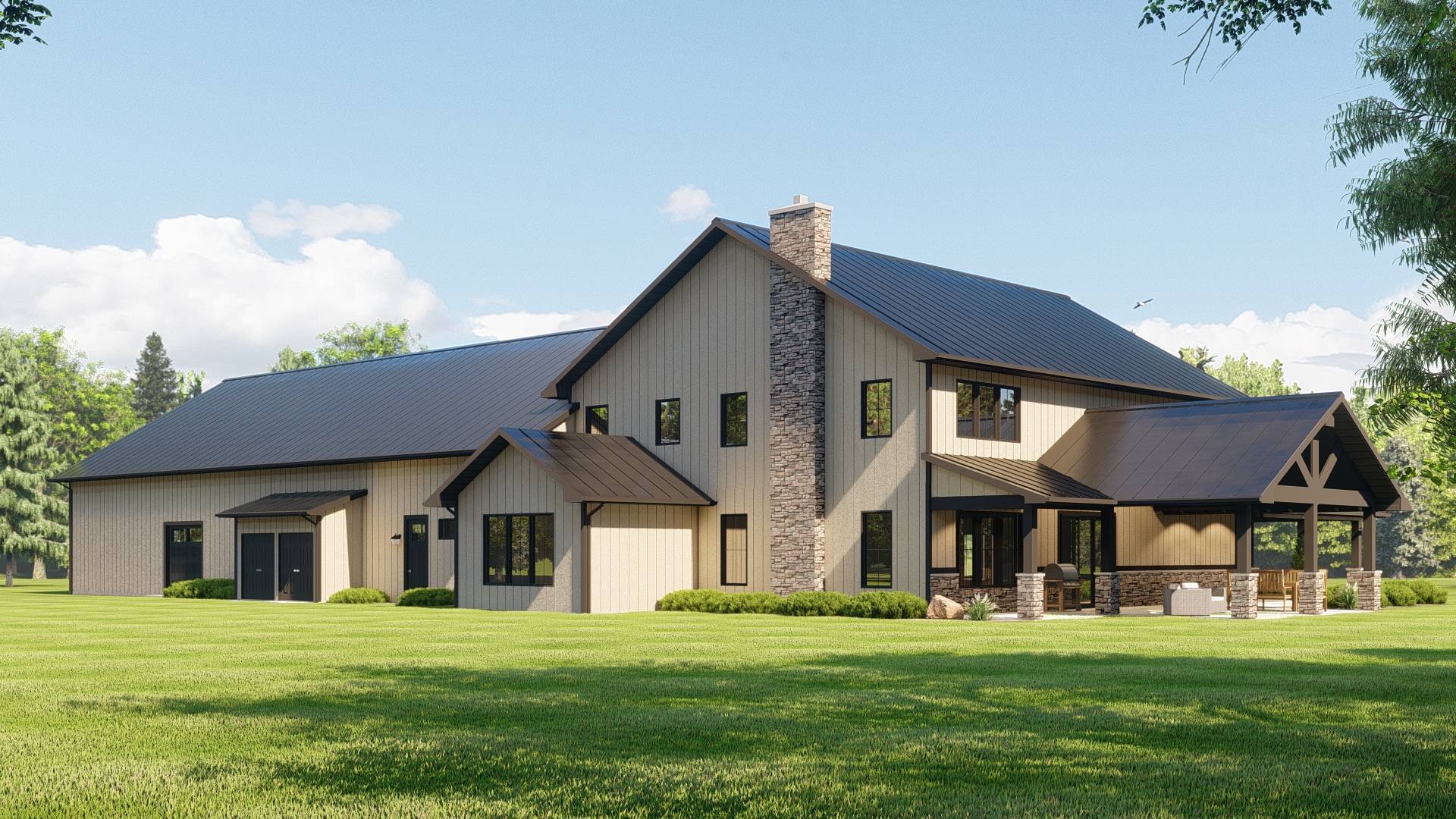 BG-20032 Kellington Barndominium House Plan - Image 12