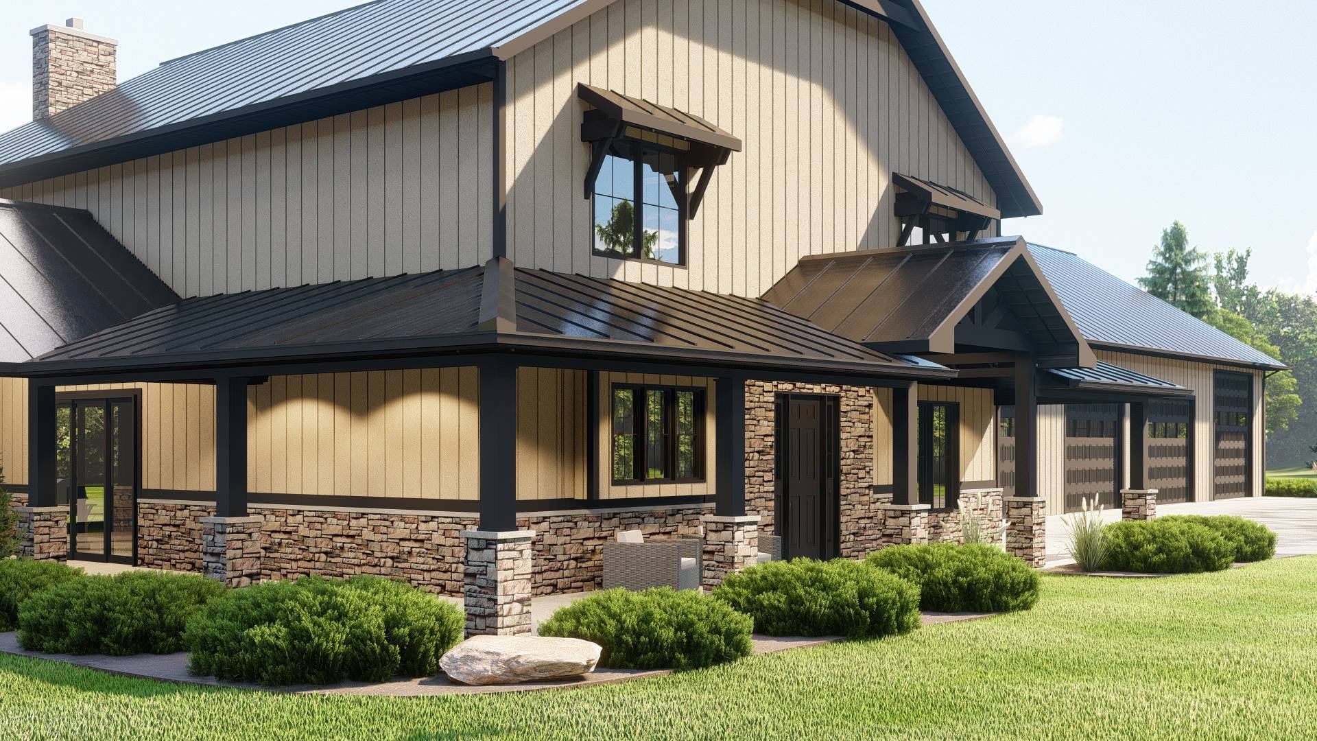BG-20032 Kellington Barndominium House Plan - Image 8