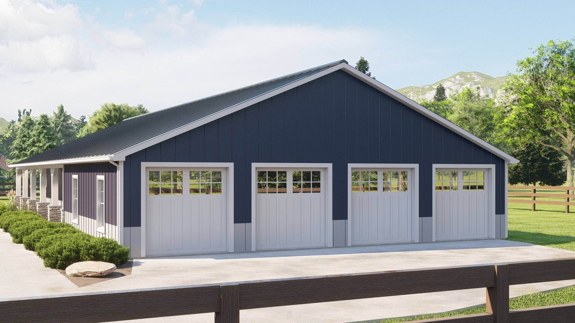 BG-20033 Lancaster Barndominium House Plan - Image 12