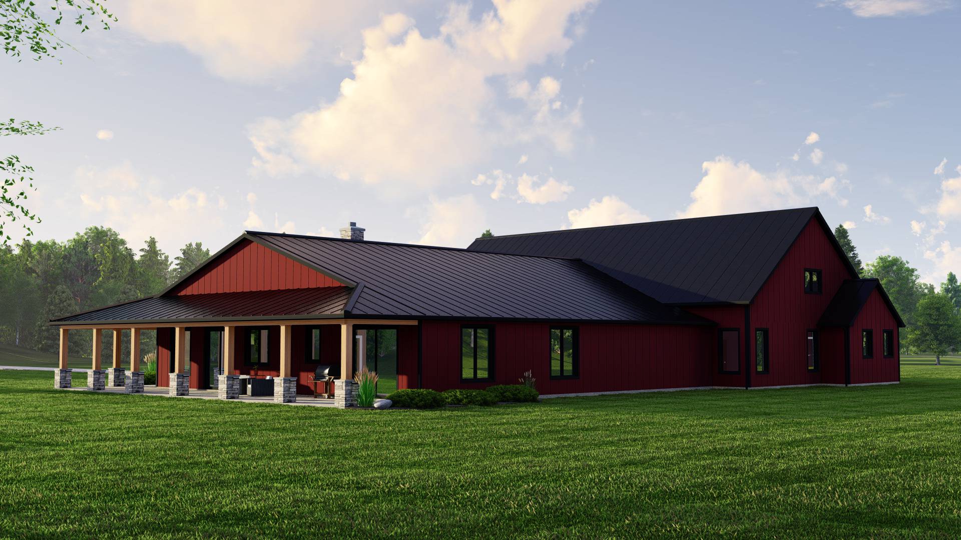 BG-20034 Pendleton Barndominium House Plan - Image 10