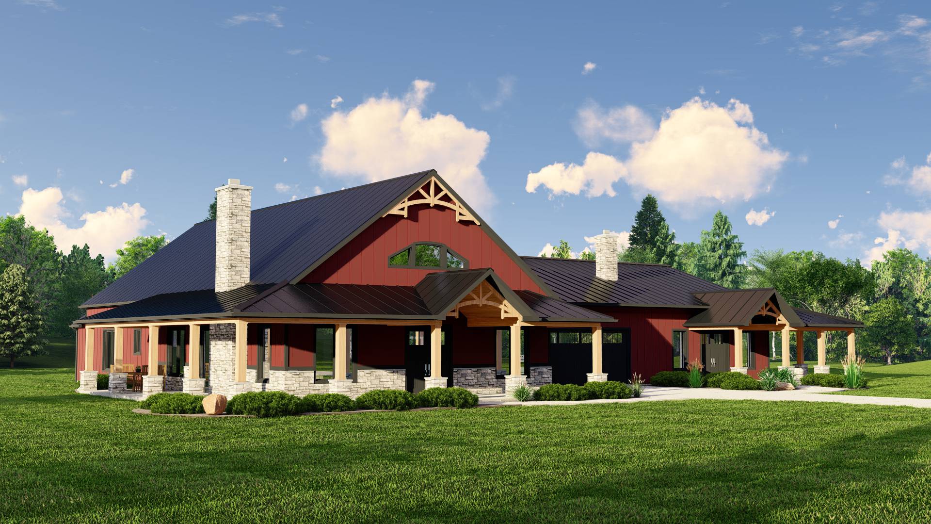 BG-20034 Pendleton Barndominium House Plan - Image 7