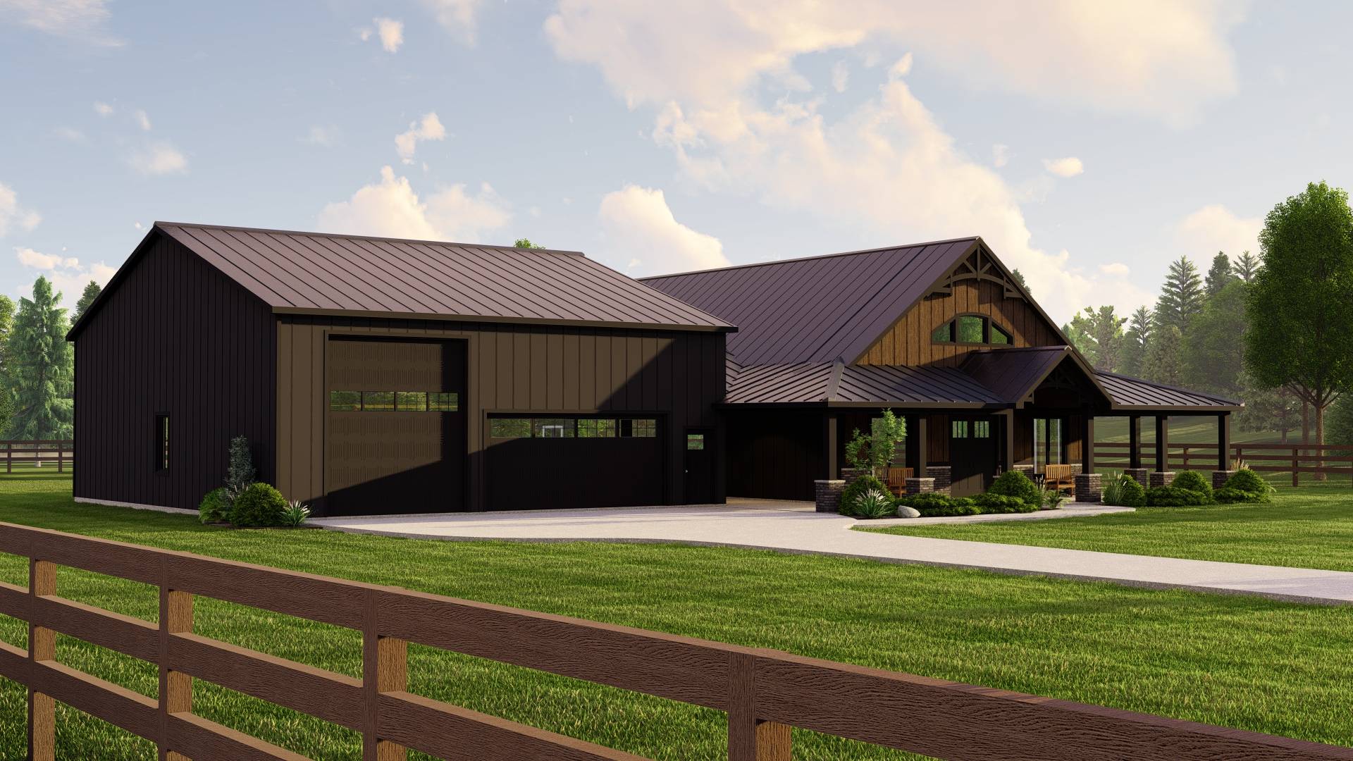 BG-20035 Yorkdale Barndominium House Plan - Image 10