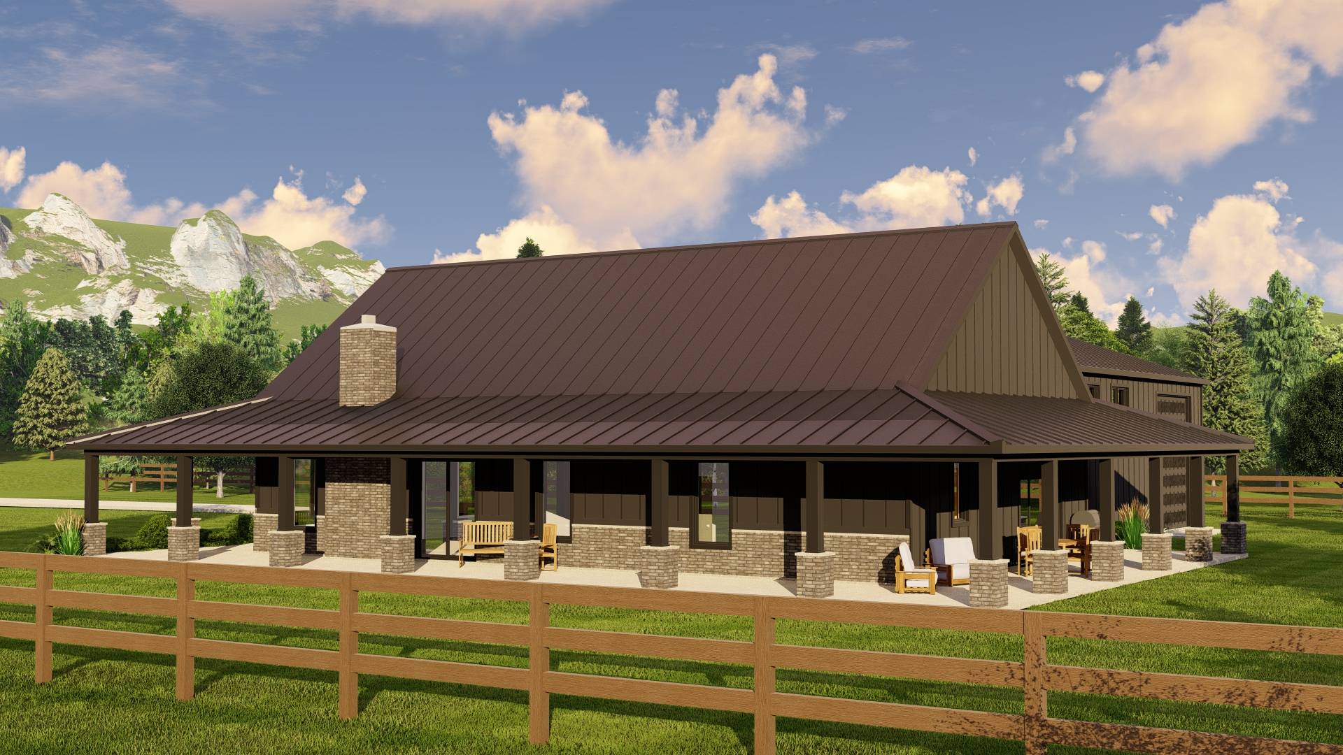BG-20035 Yorkdale Barndominium House Plan - Image 11