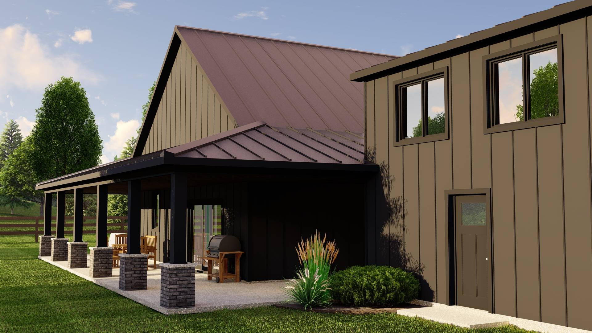 BG-20035 Yorkdale Barndominium House Plan - Image 12