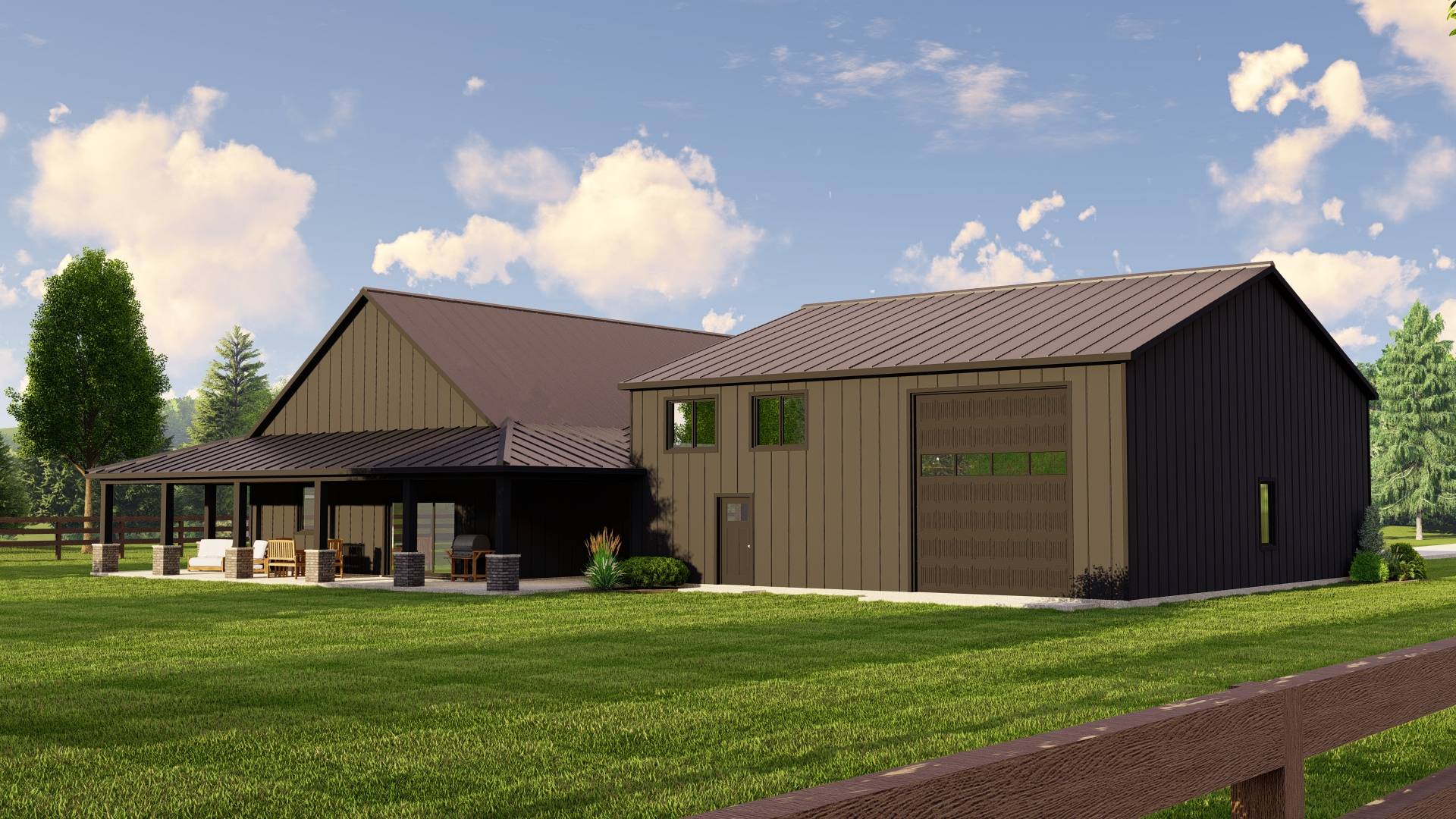 BG-20035 Yorkdale Barndominium House Plan - Image 13