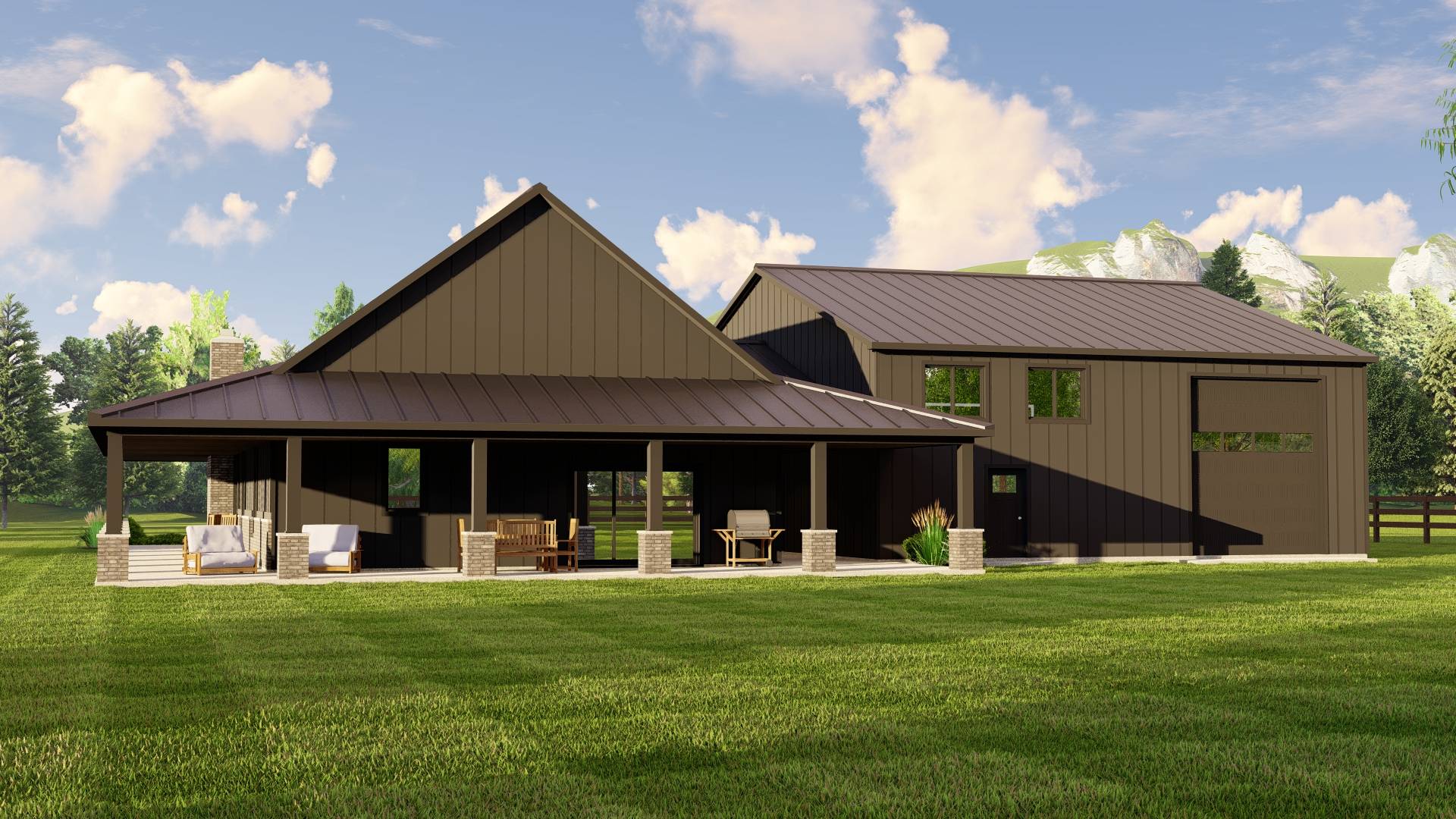 BG-20035 Yorkdale Barndominium House Plan - Image 14