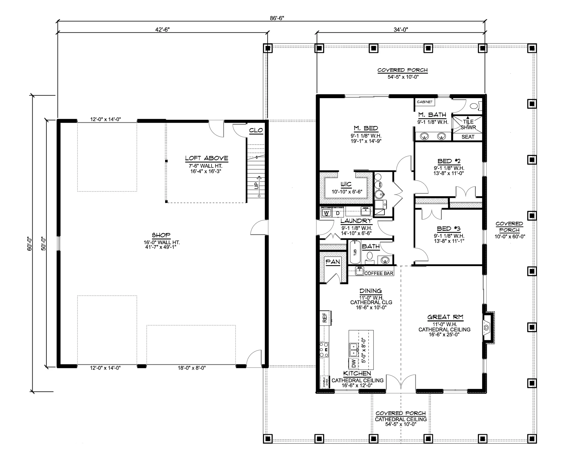 BG-20035 Yorkdale Barndominium House Plan - Image 16