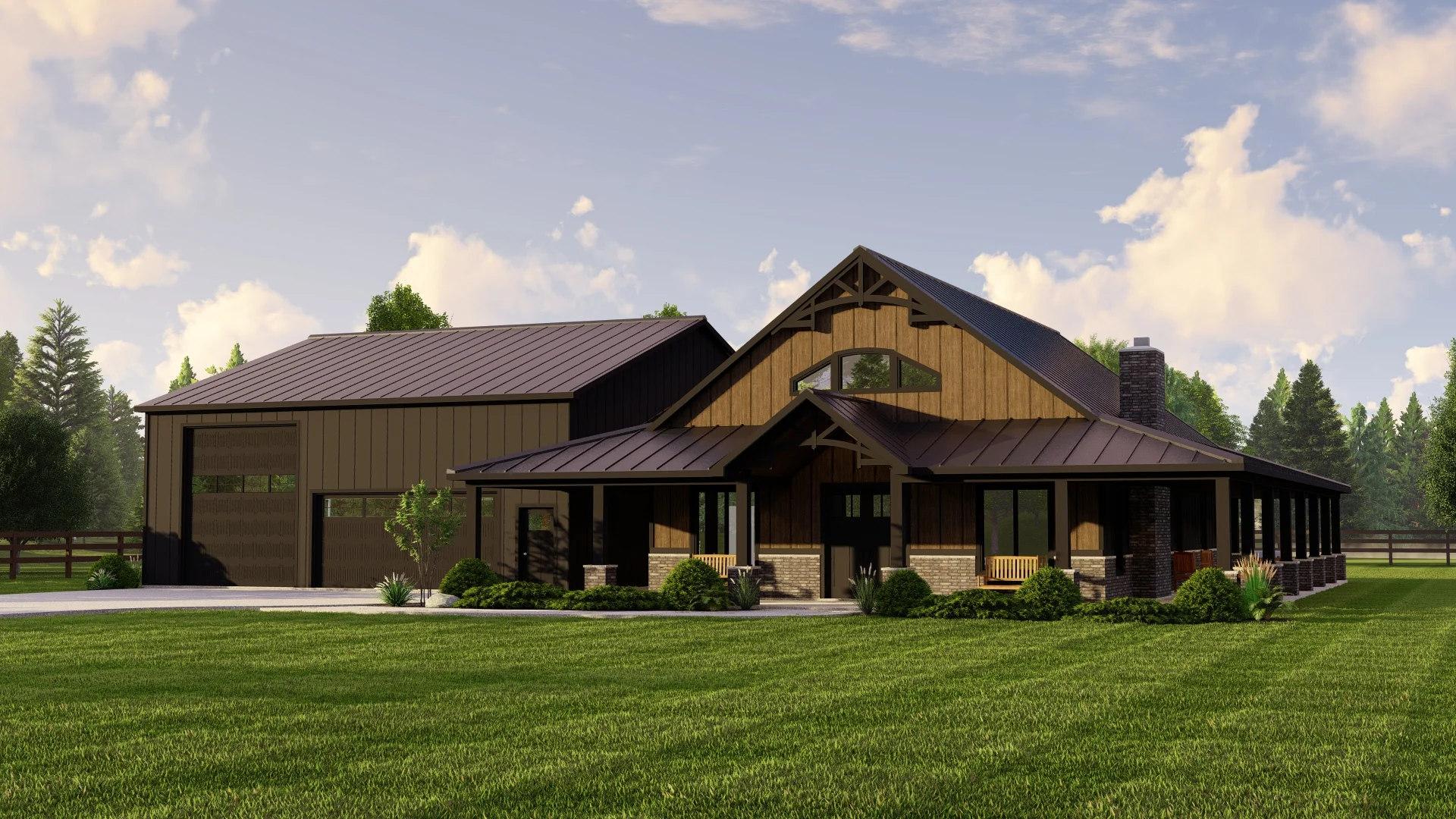 BG-20035 Yorkdale Barndominium House Plan - Image 8