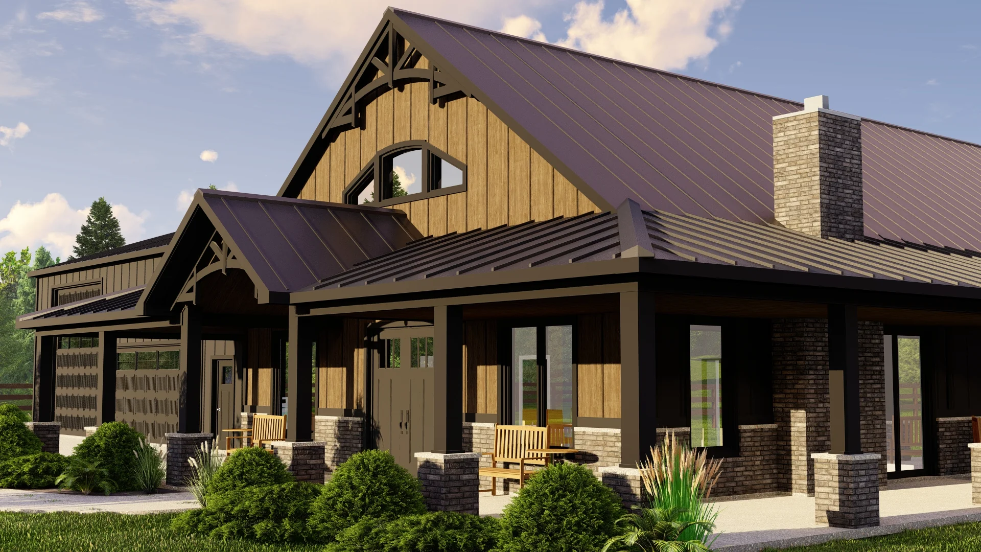 BG-20035 Yorkdale Barndominium House Plan - Image 9
