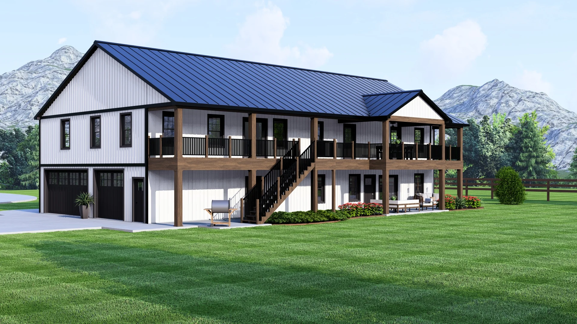 BG-20036 Linden Barndominium House Plan - Image 12