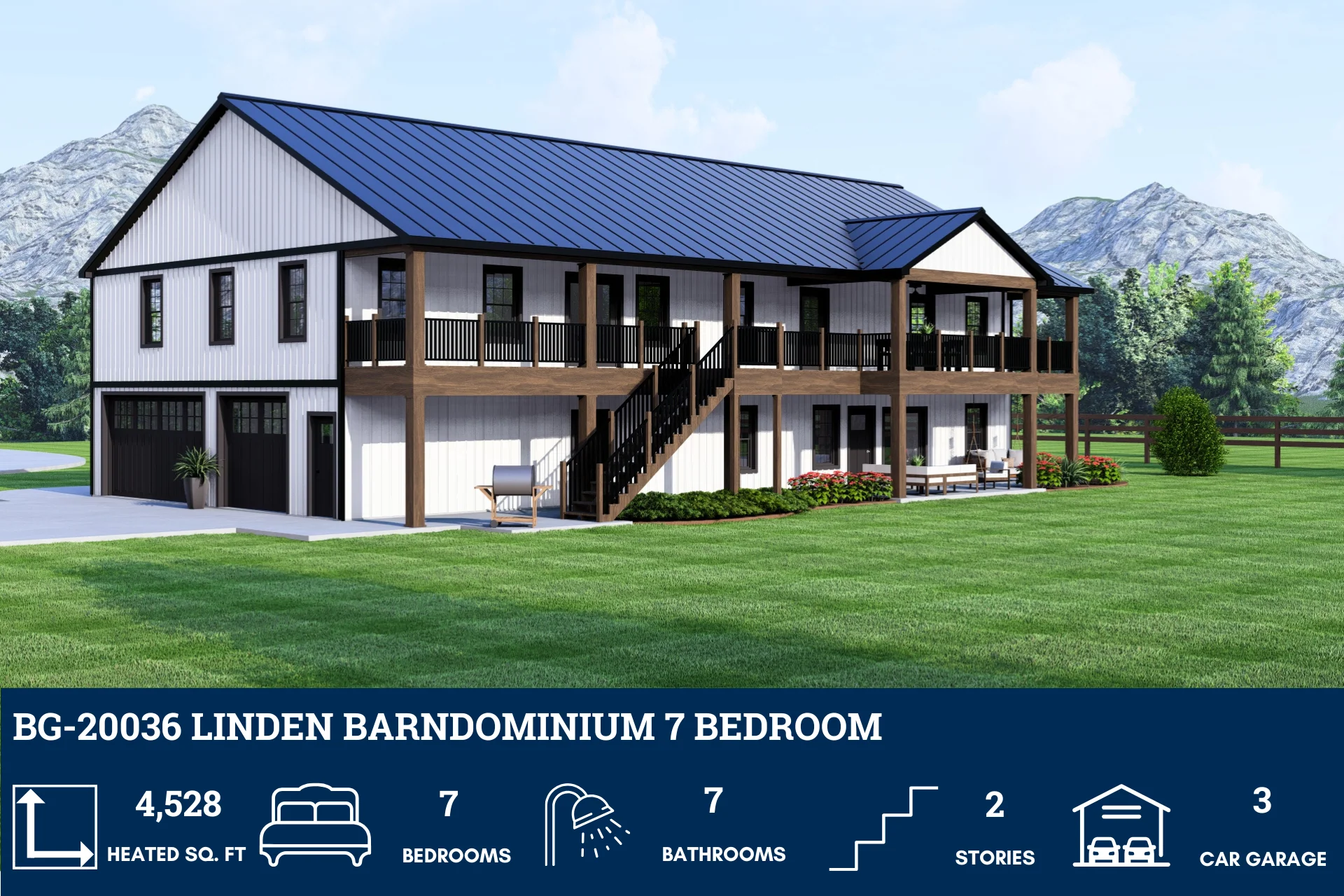BG-20036 Linden Barndominium House Plan - Image 6