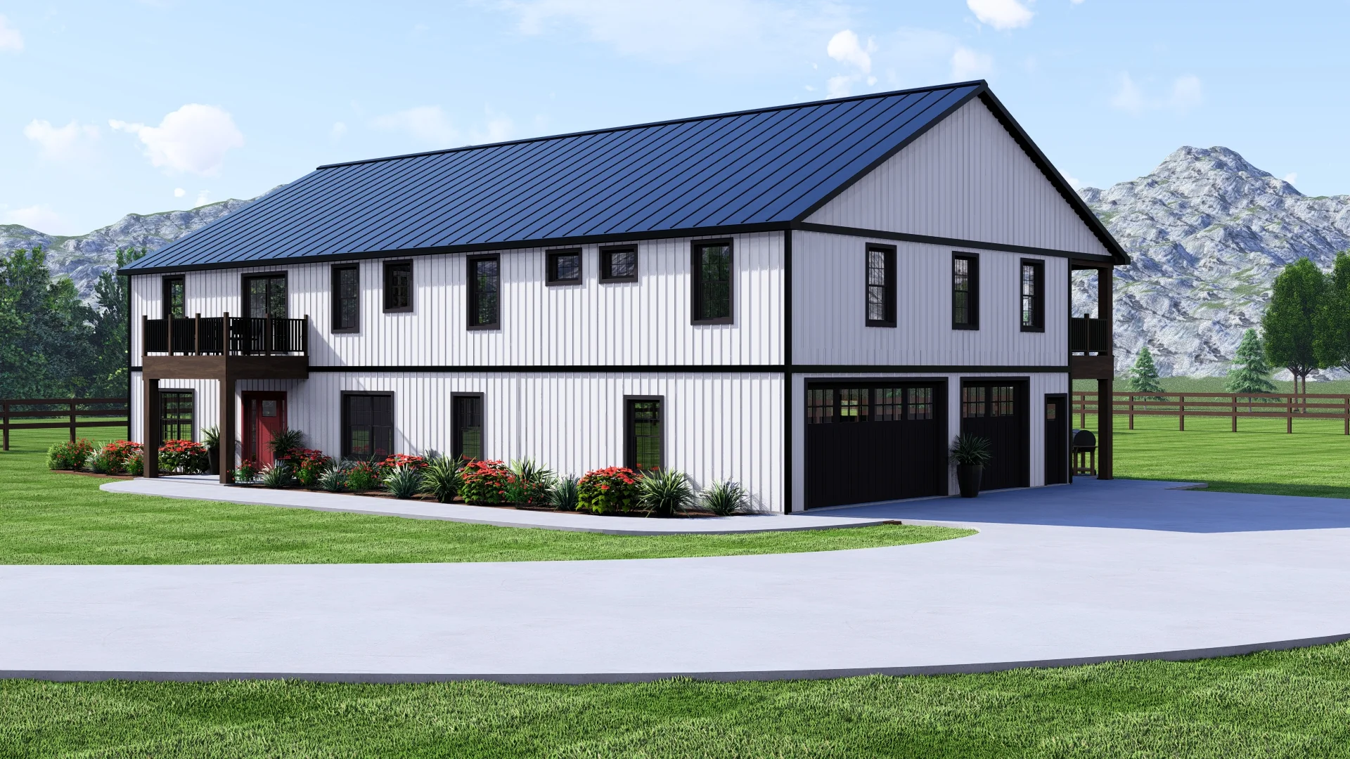 BG-20036 Linden Barndominium House Plan - Image 9