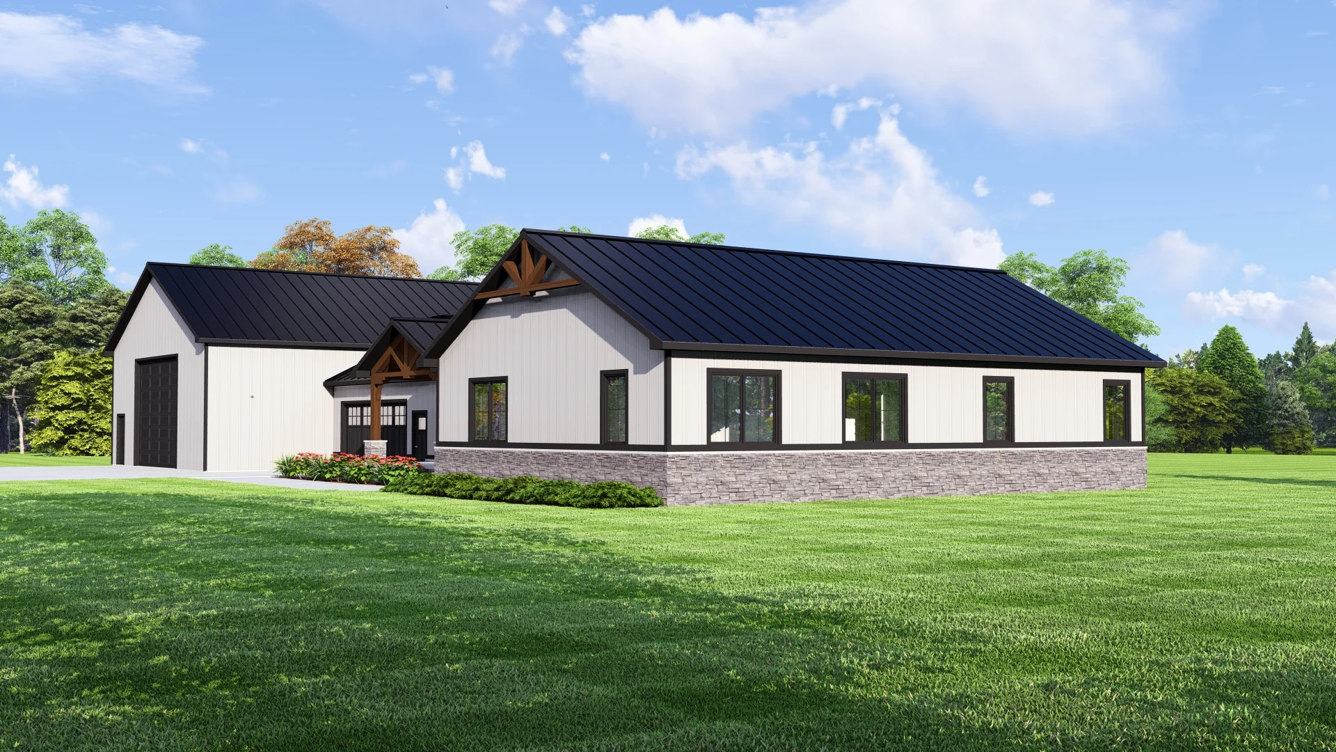 BG-20037 Fairhope Barndominium House Plan - Image 10