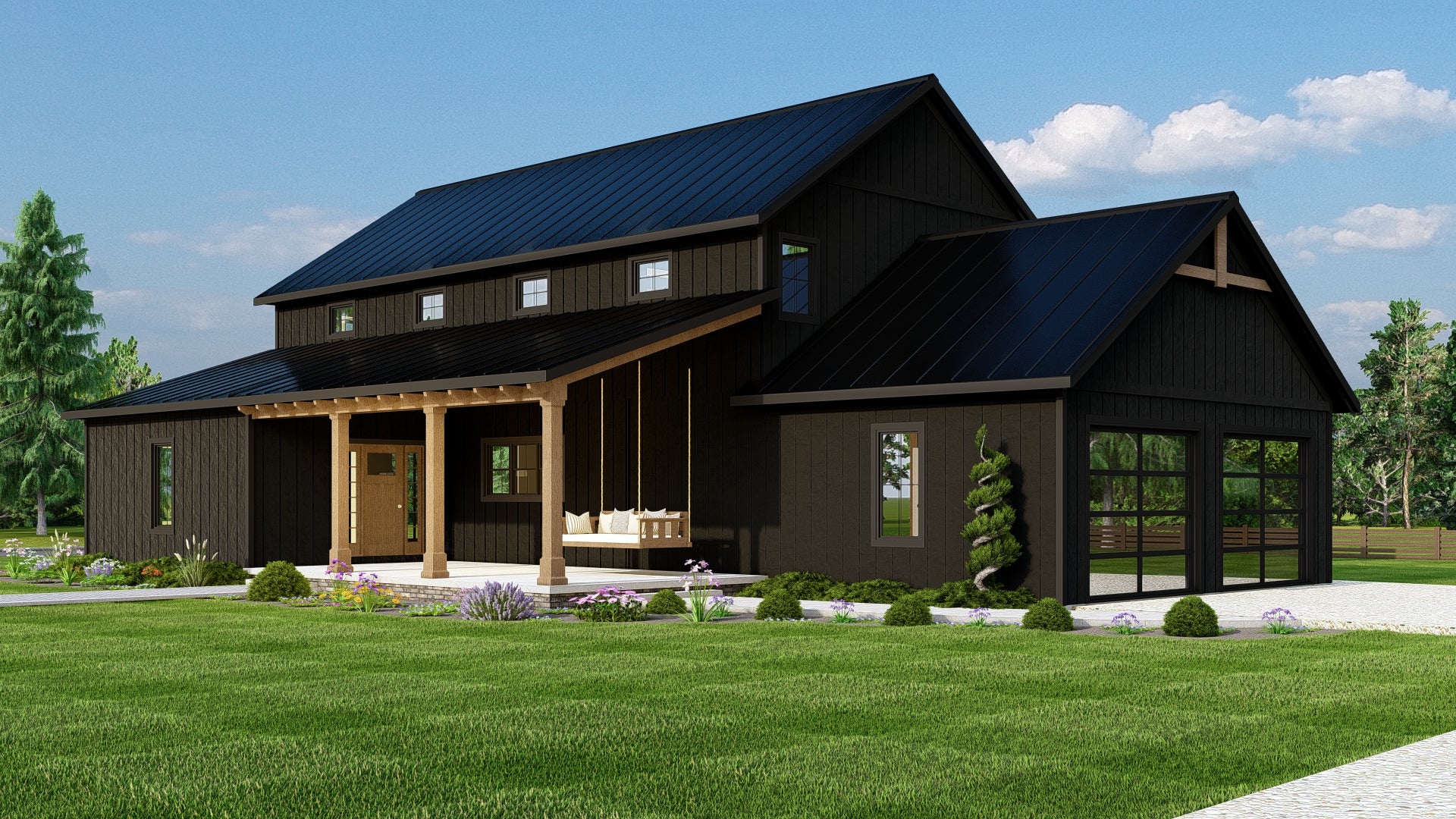 BG-20038 Monticello Barndominium House Plan - Image 6