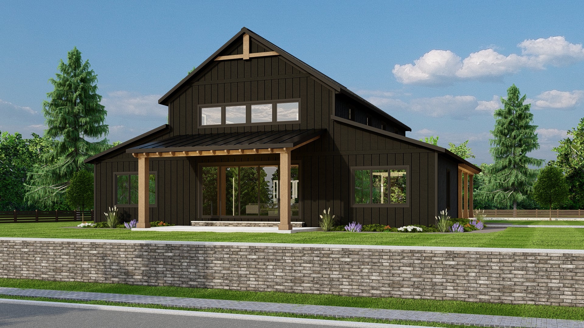 BG-20038 Monticello Barndominium House Plan - Image 8