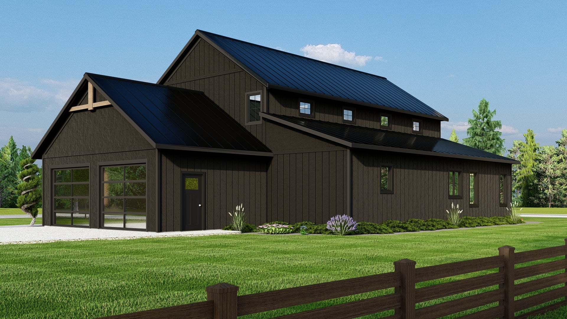 BG-20038 Monticello Barndominium House Plan - Image 9