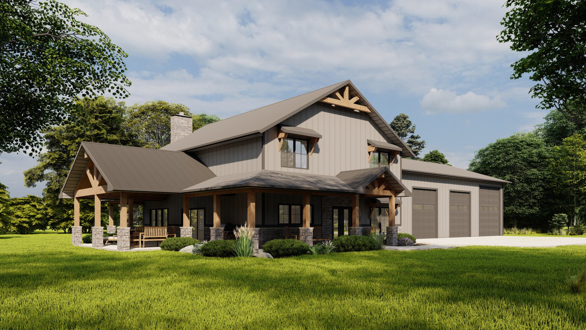 BG-20039 Ashworth Barndominium House Plan - Image 6