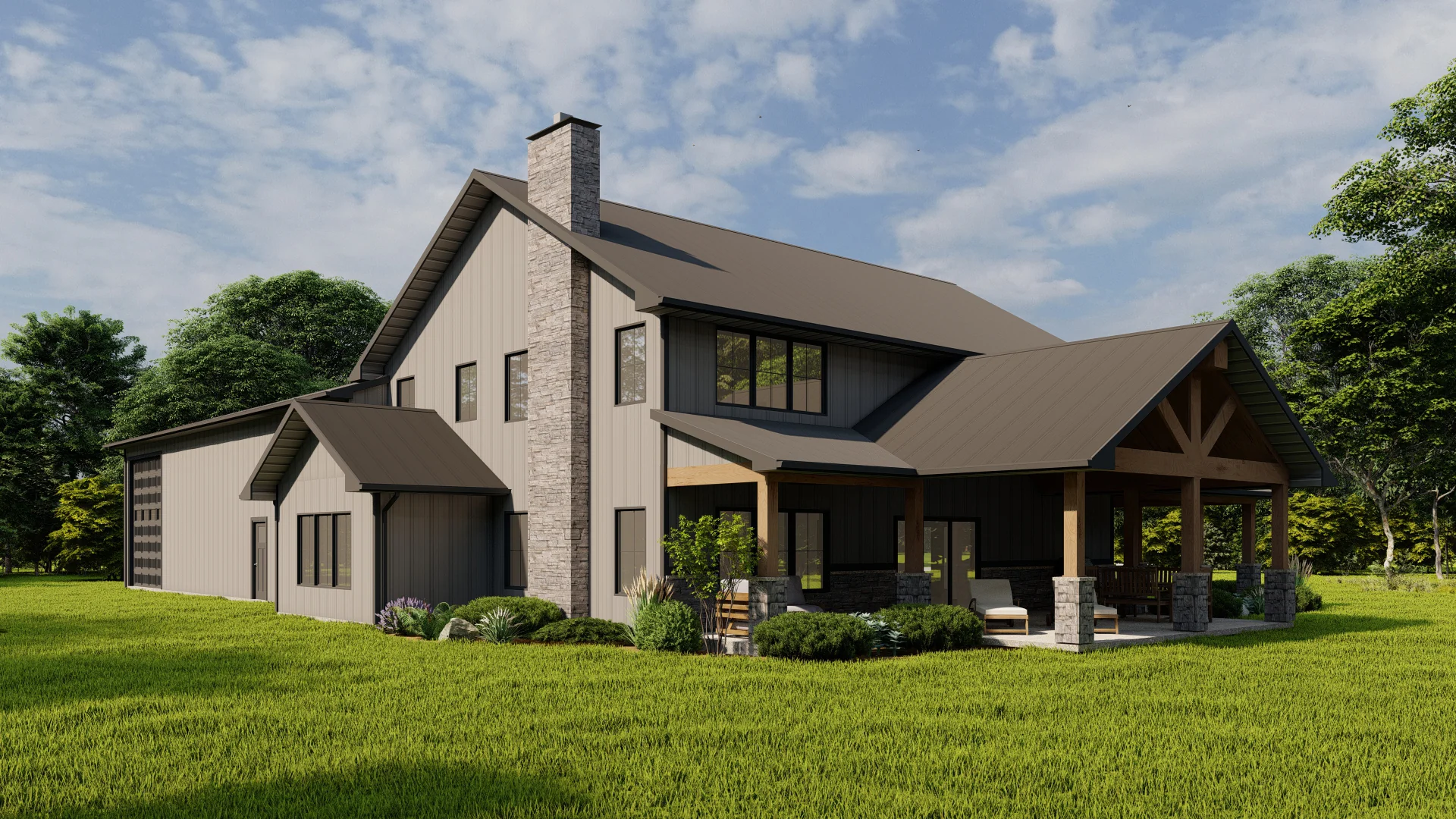 BG-20039 Ashworth Barndominium House Plan - Image 7