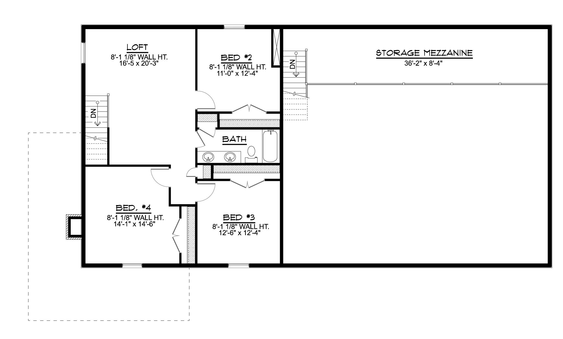 BG-20040 Clarendon Barndominium House Plan - Image 10