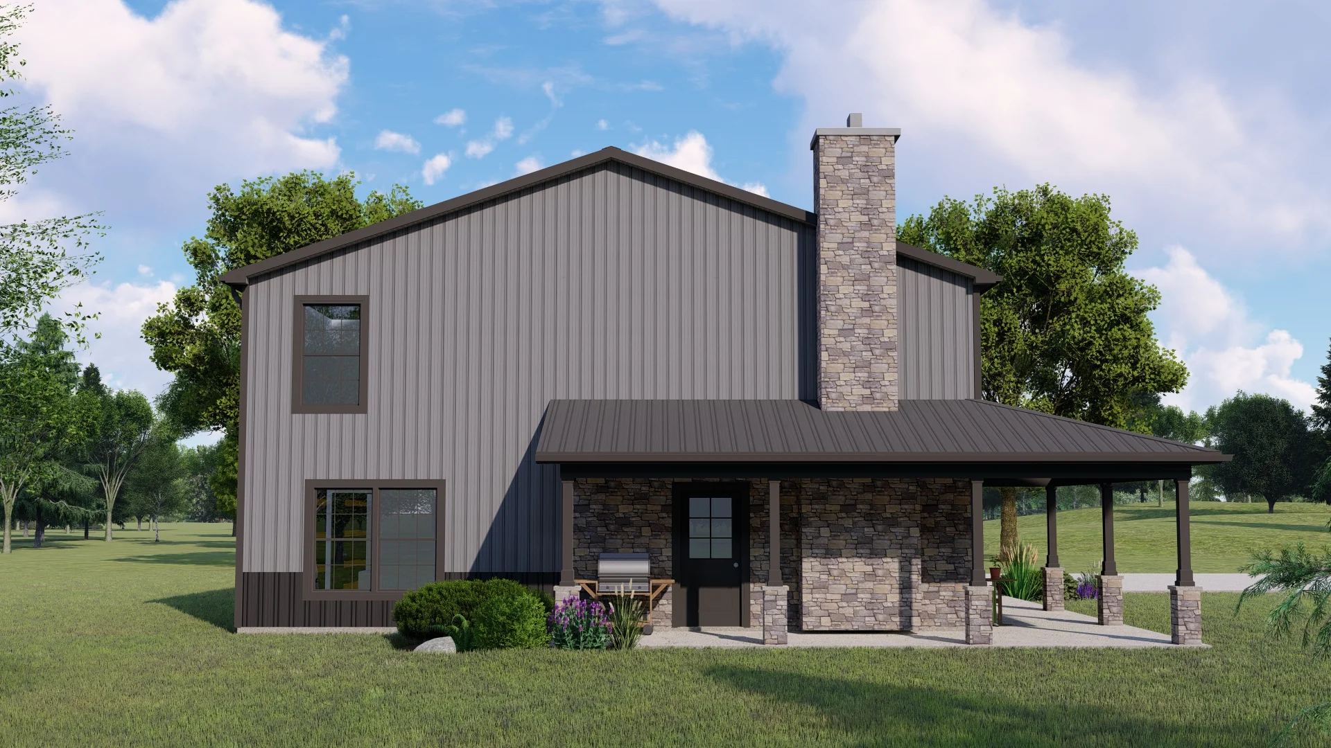 BG-20040 Clarendon Barndominium House Plan - Image 6