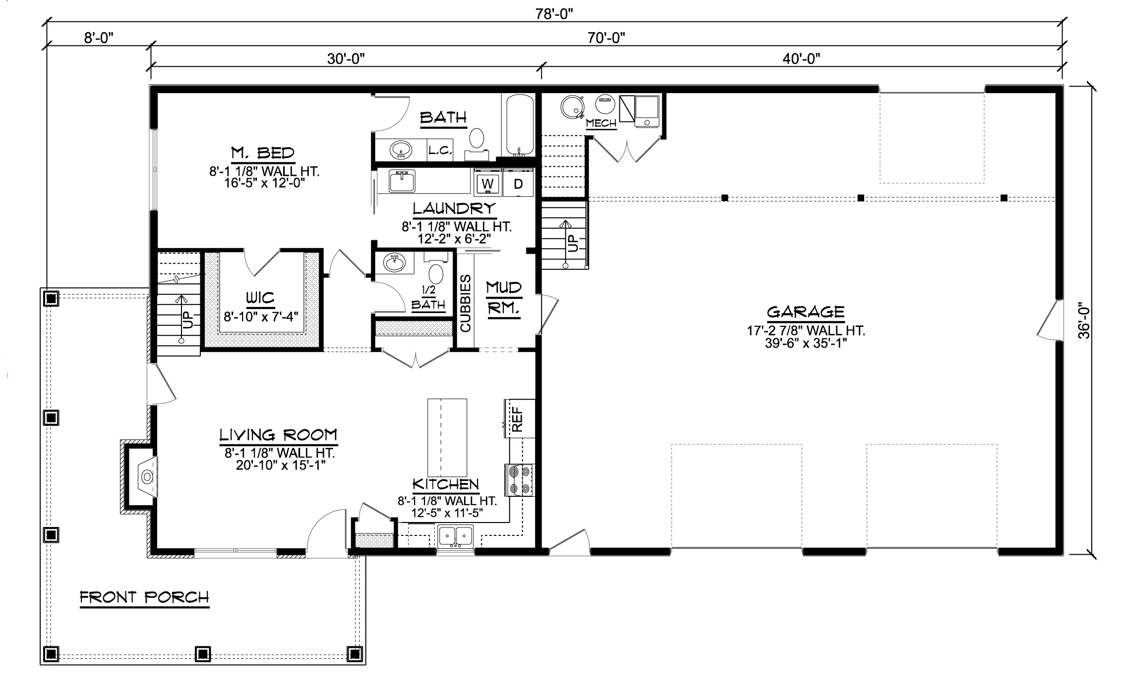 BG-20040 Clarendon Barndominium House Plan - Image 9