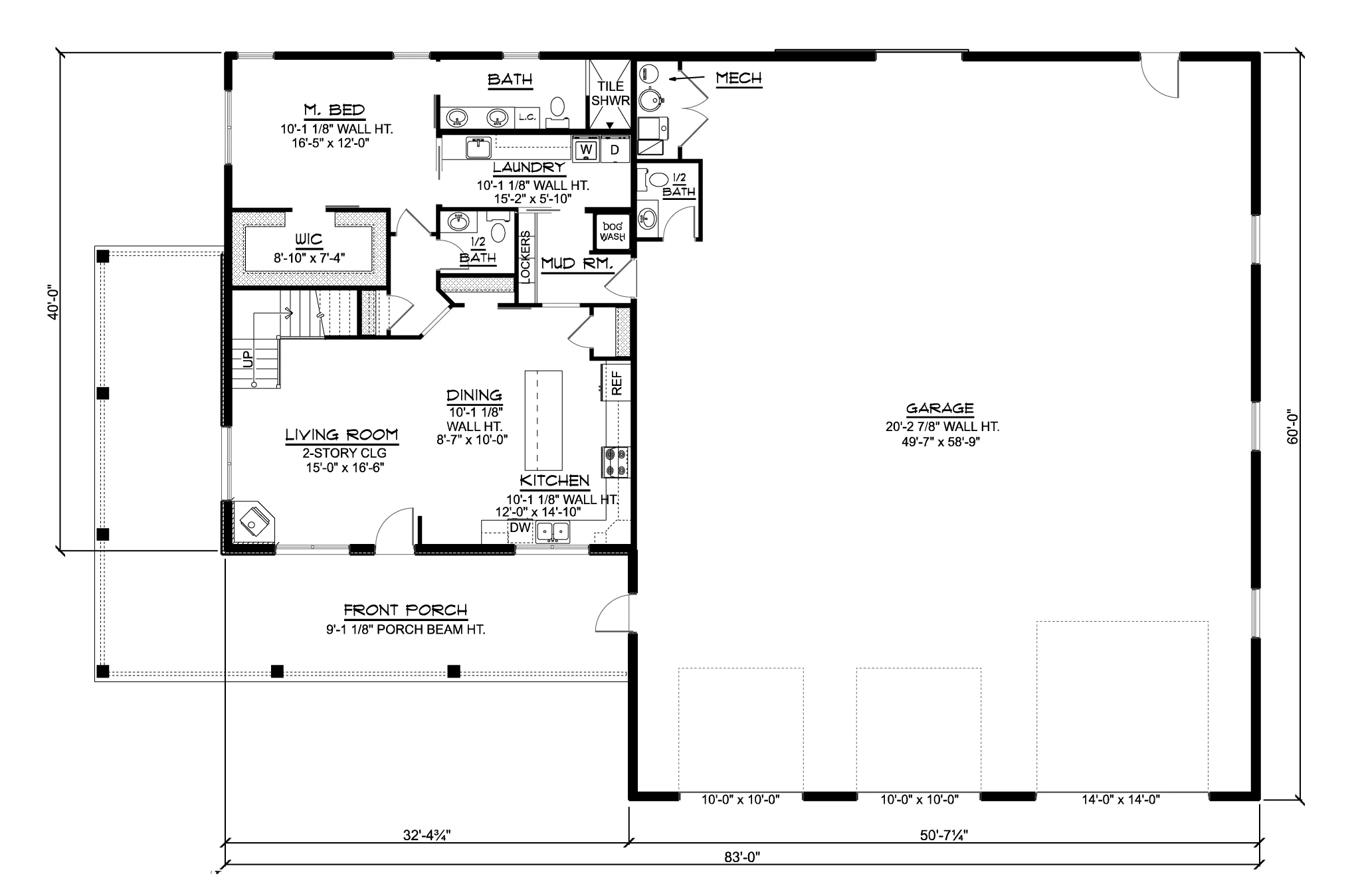 BG-20041 Hawthorne Barndominium House Plan - Image 11
