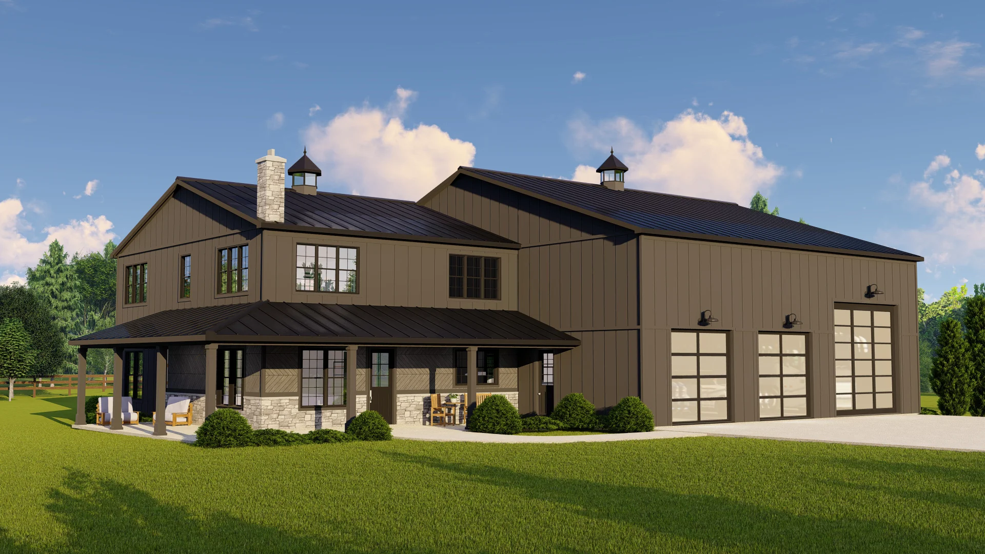 BG-20041 Hawthorne Barndominium House Plan - Image 6