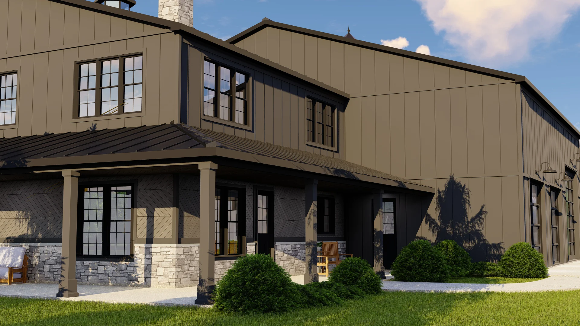 BG-20041 Hawthorne Barndominium House Plan - Image 7