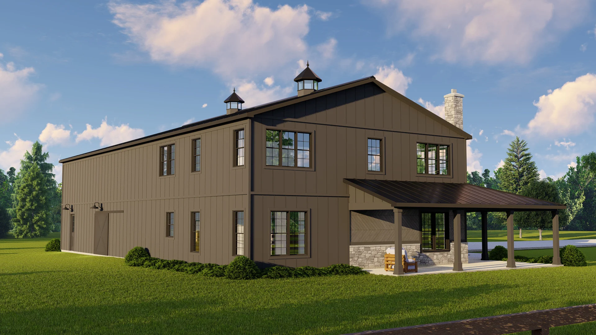 BG-20041 Hawthorne Barndominium House Plan - Image 9