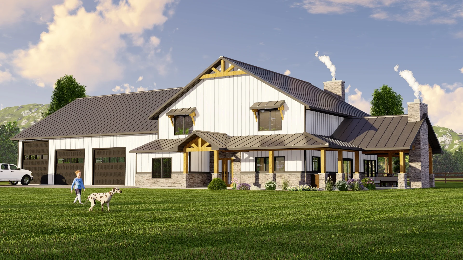 BG-20042 Prescott Barndominium House Plan - Image 5