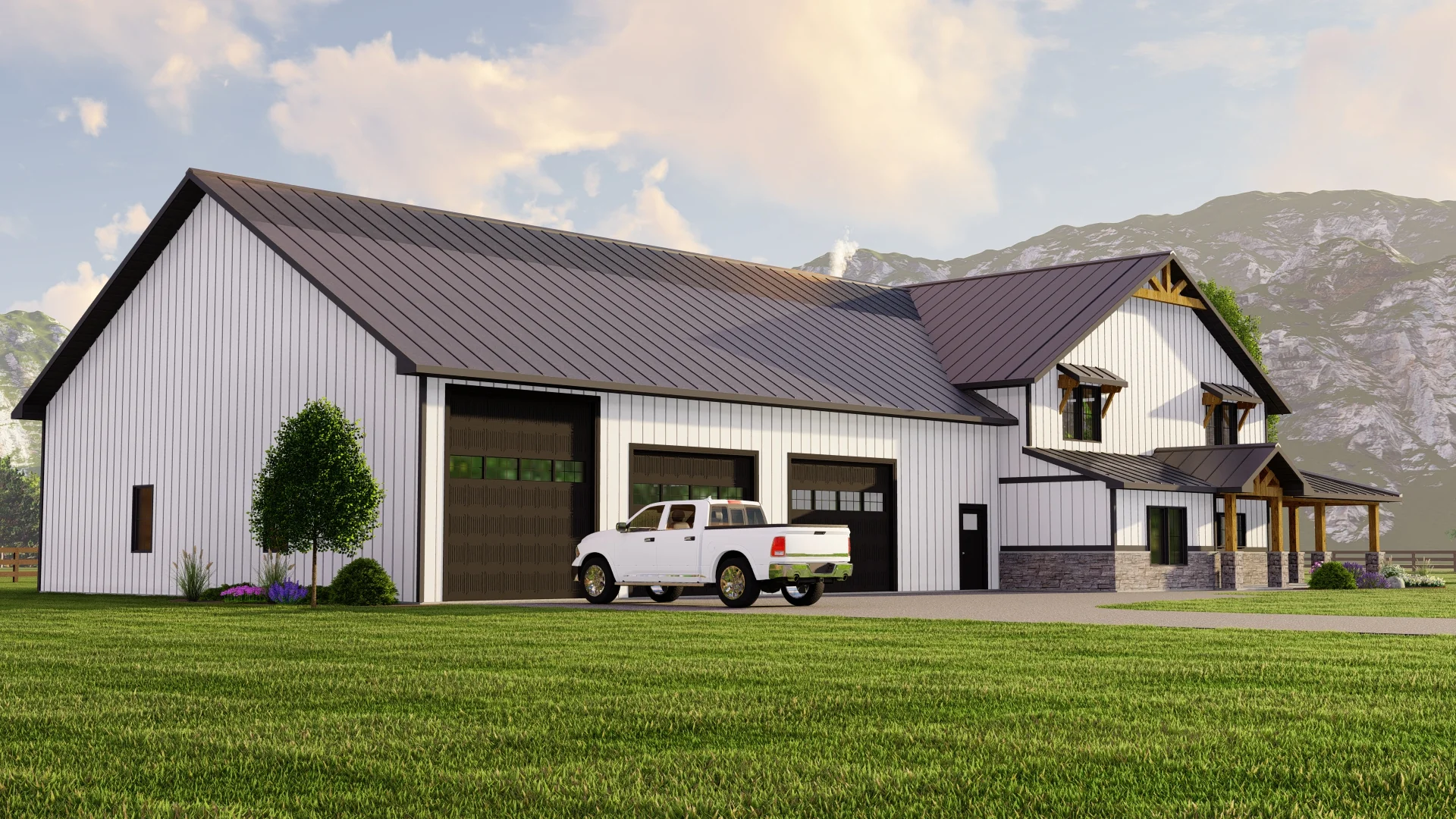 BG-20042 Prescott Barndominium House Plan - Image 6