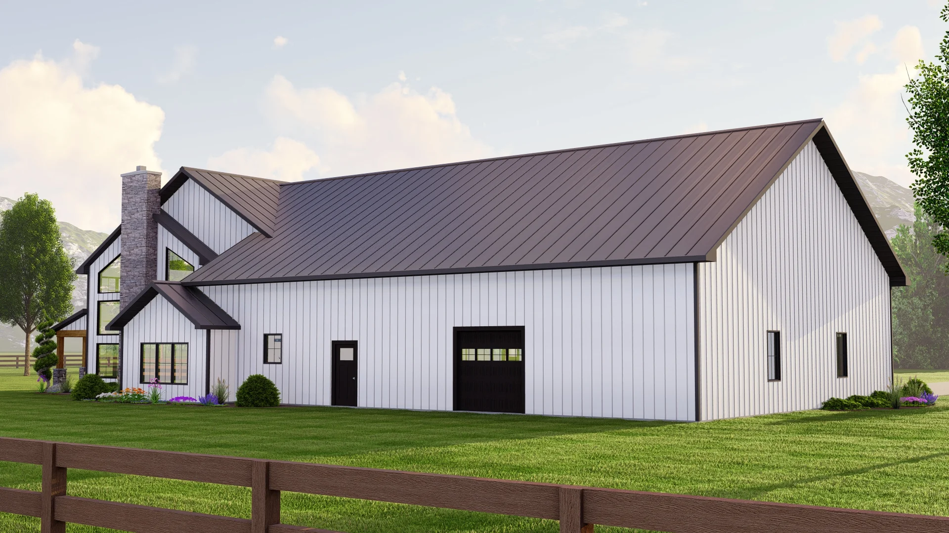BG-20042 Prescott Barndominium House Plan - Image 7