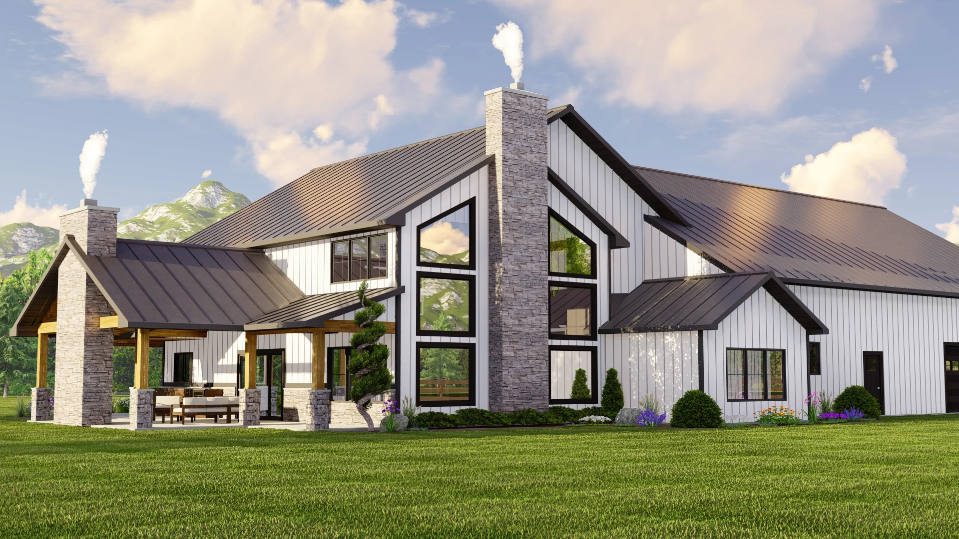 BG-20042 Prescott Barndominium House Plan - Image 8