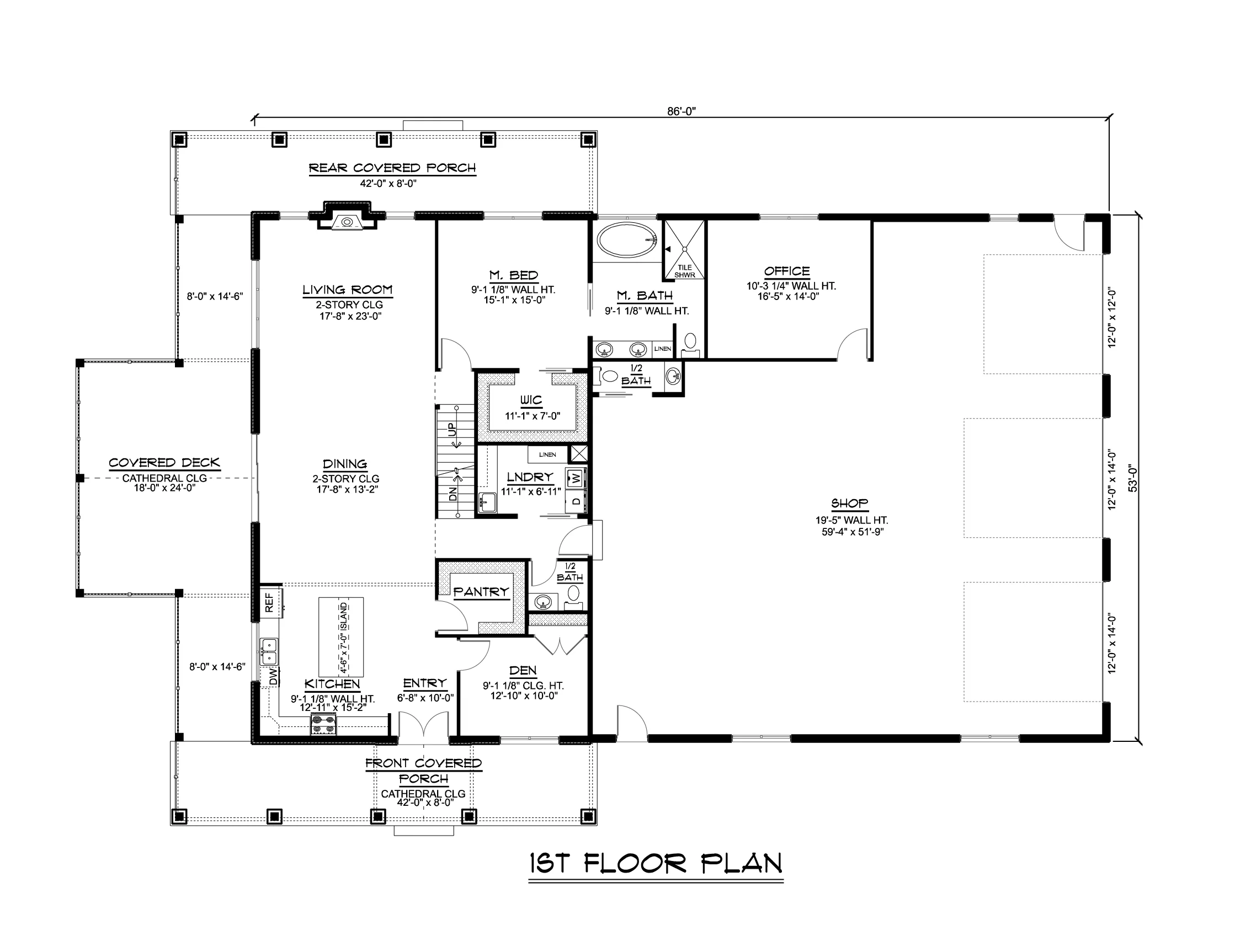 BG-20044 Aldridge Barndominium House Plan - Image 13