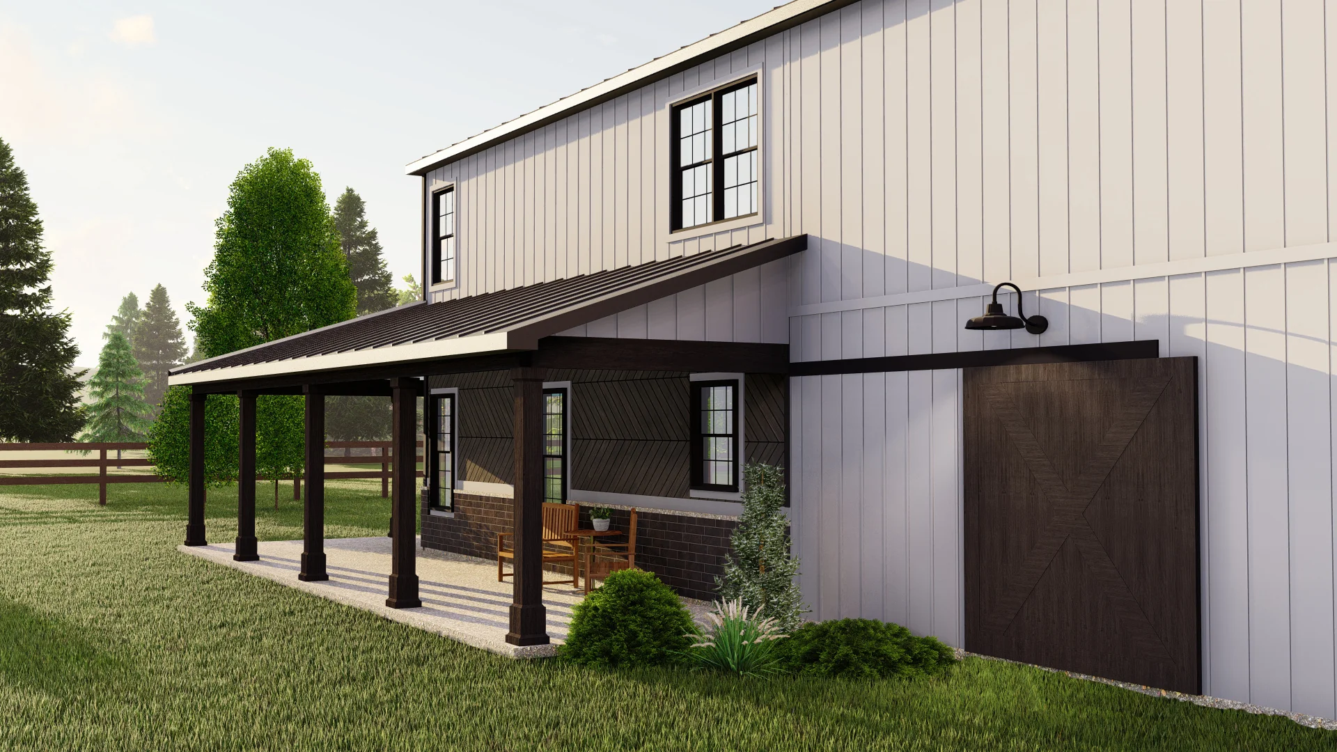 BG-20046 Delano Barndominium House Plan - Image 10