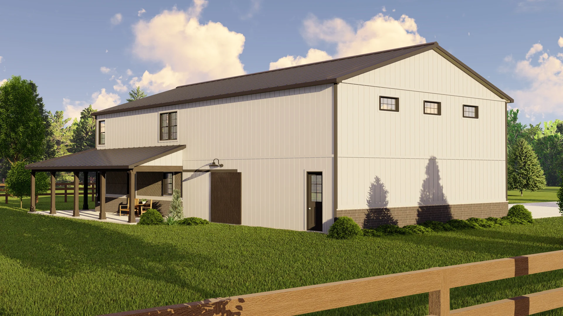 BG-20046 Delano Barndominium House Plan - Image 12