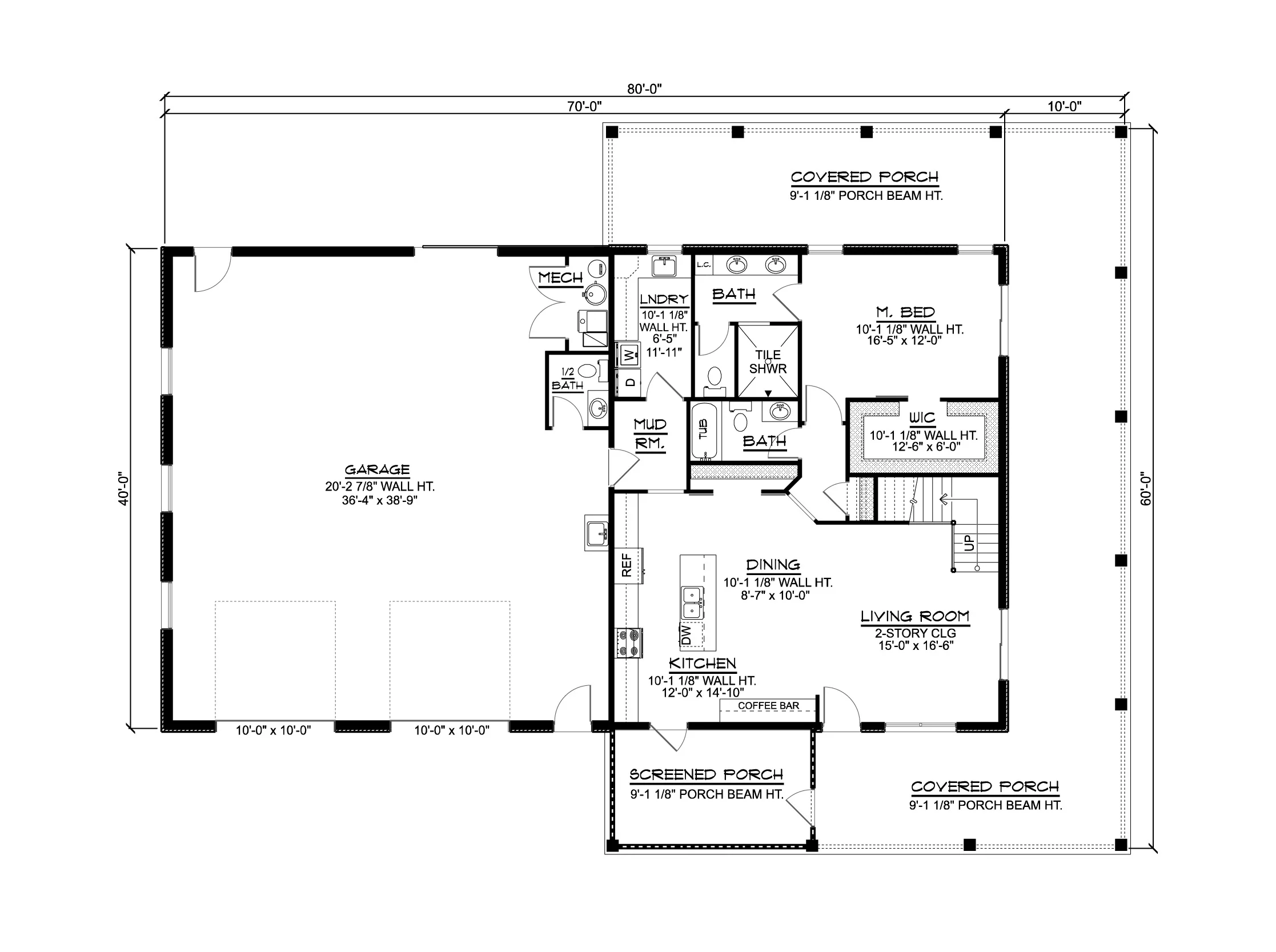 BG-20046 Delano Barndominium House Plan - Image 13