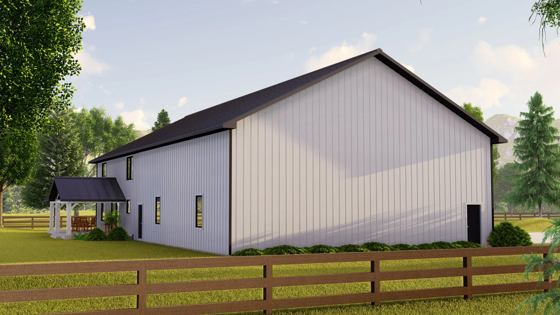 BG-20047 Ellsworth Barndominium House Plan - Image 10