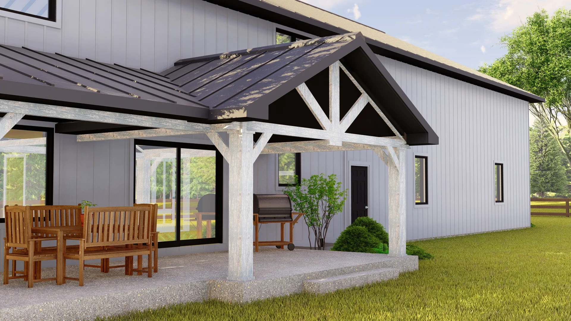 BG-20047 Ellsworth Barndominium House Plan - Image 11