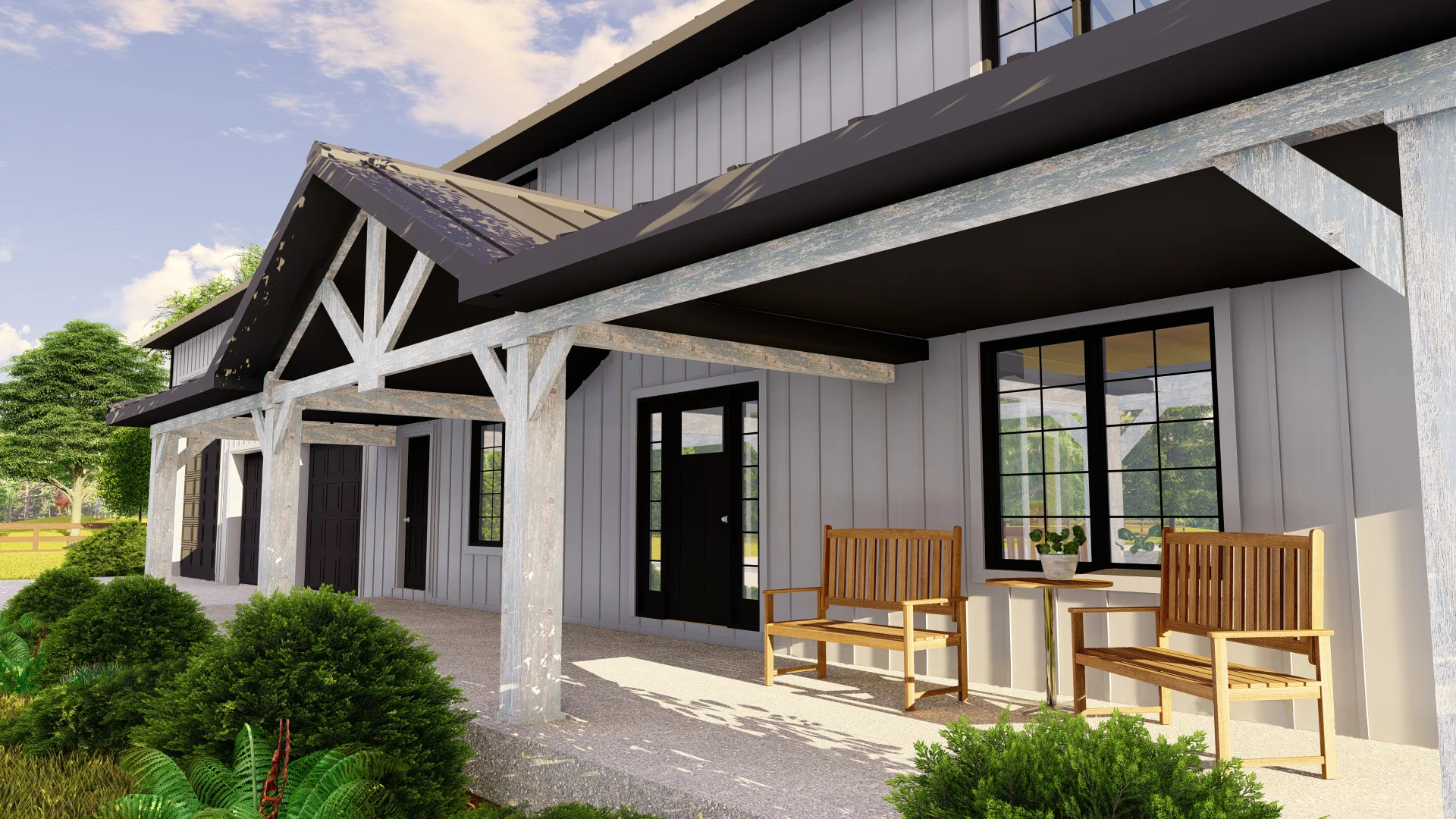 BG-20047 Ellsworth Barndominium House Plan - Image 8