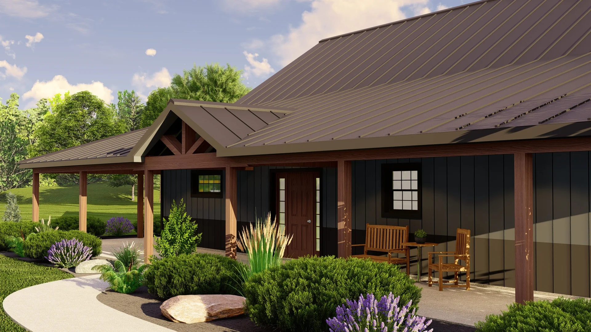 BG-20048 Glenwood Barndominium House Plan - Image 7