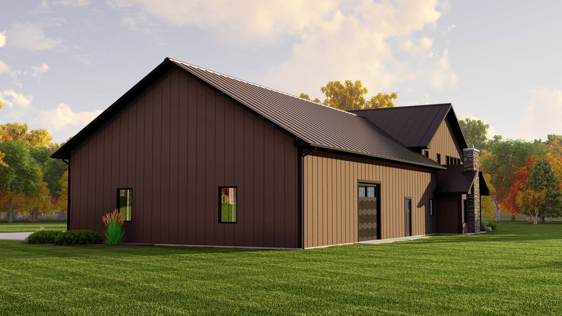 BG-20049 Kingswood Barndominium House Plan - Image 7