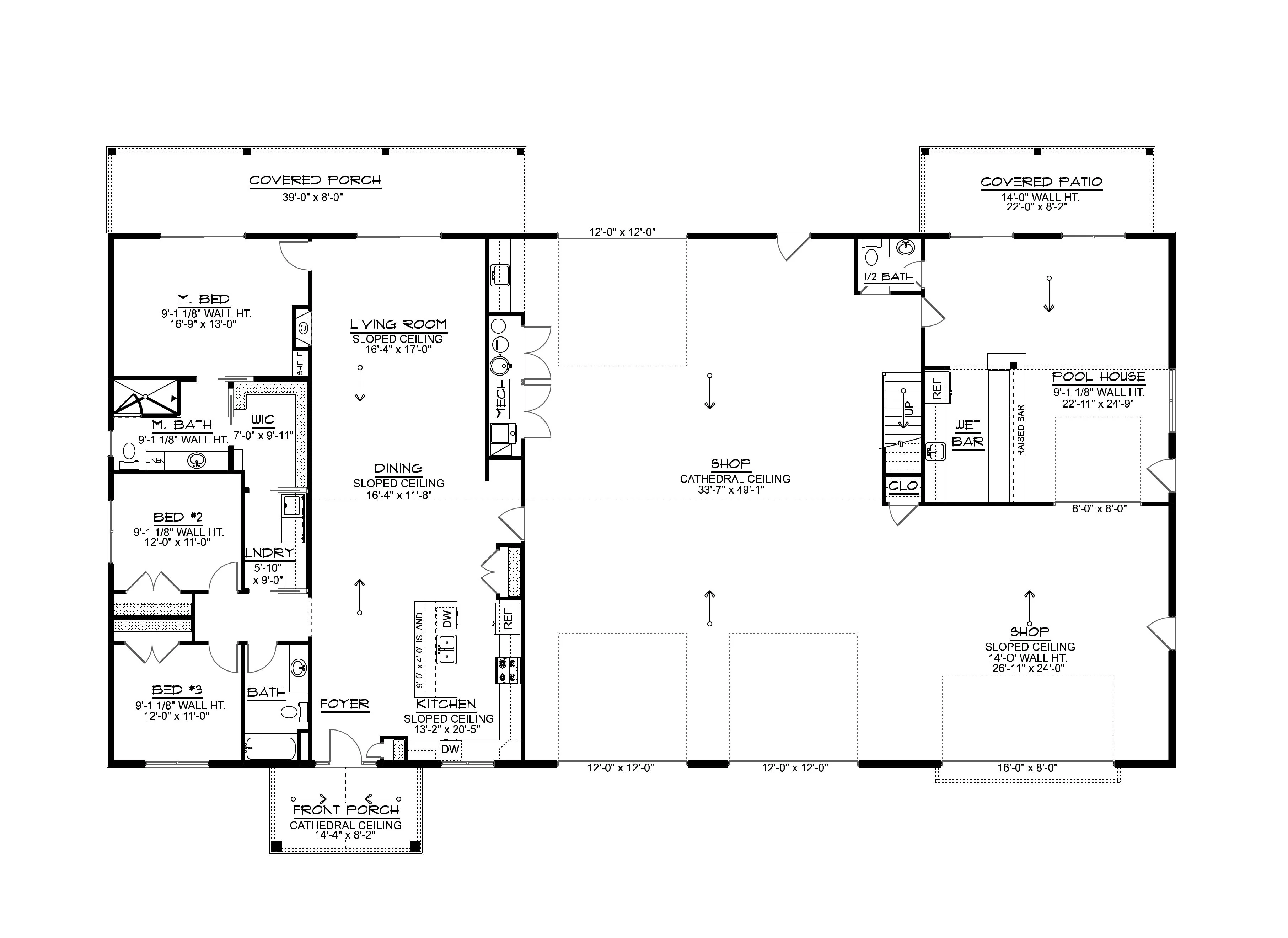 BG-20050 Stratford Barndominium House Plan - Image 22