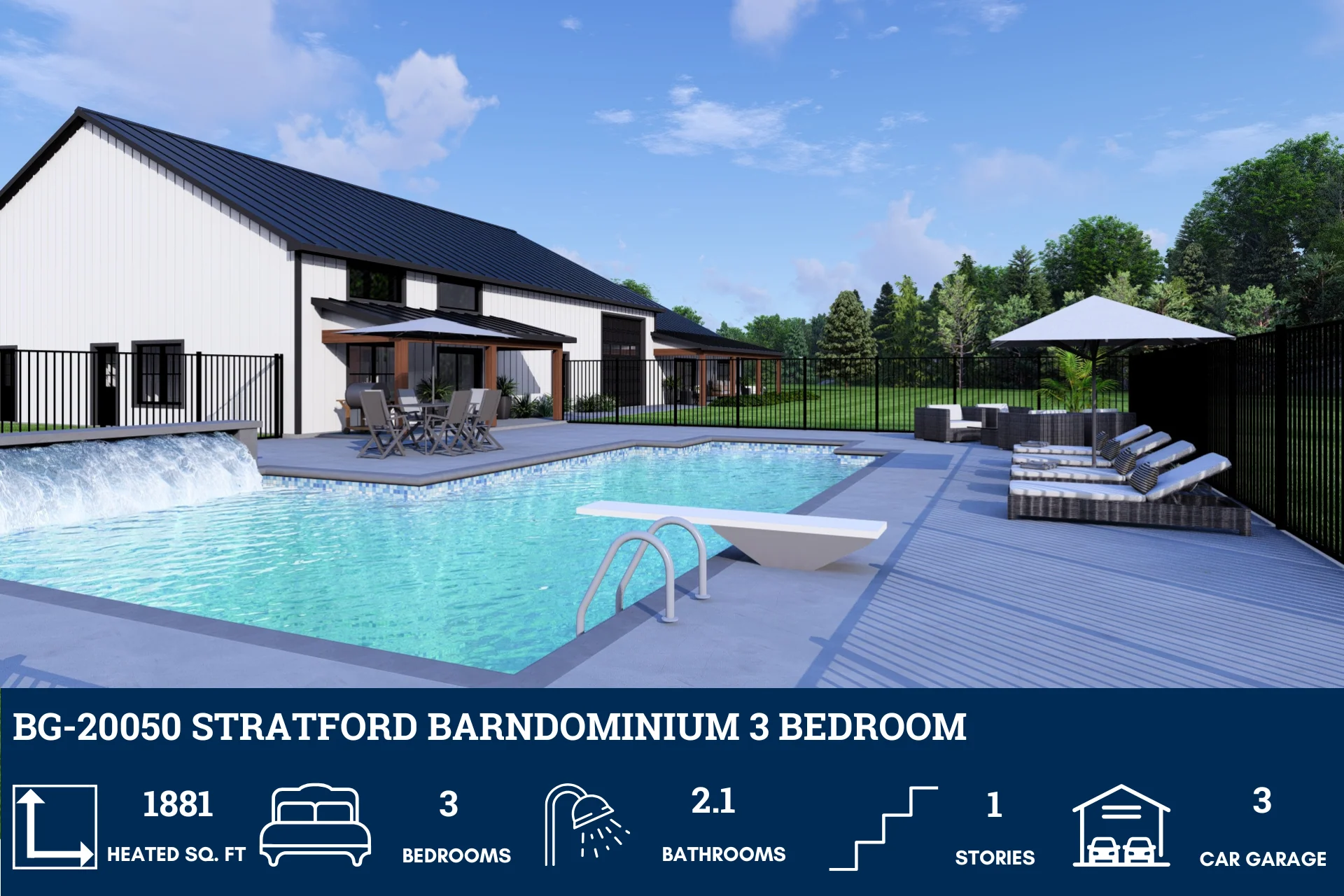BG-20050 Stratford Barndominium House Plan - Image 8