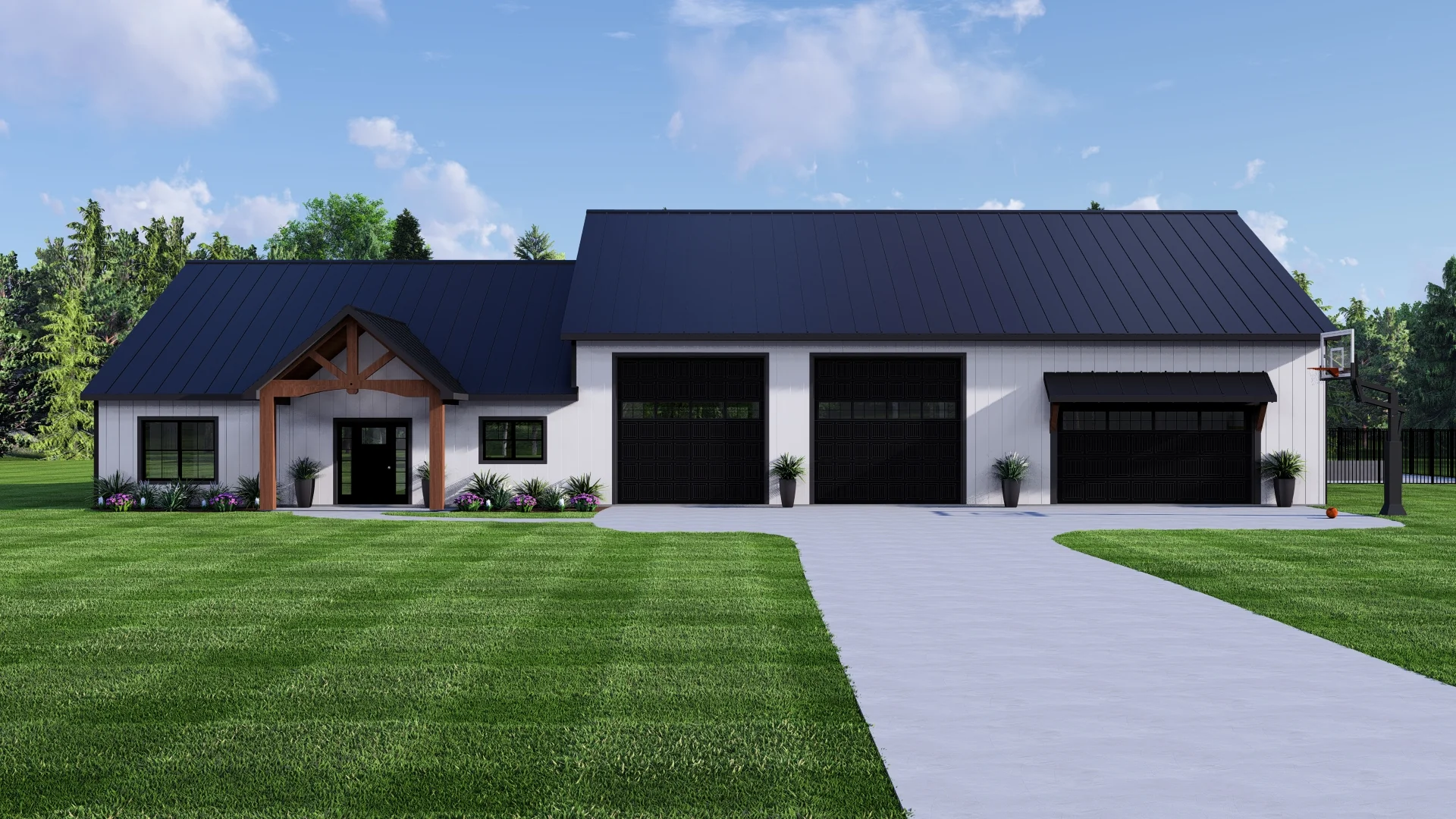 BG-20050 Stratford Barndominium House Plan - Image 9