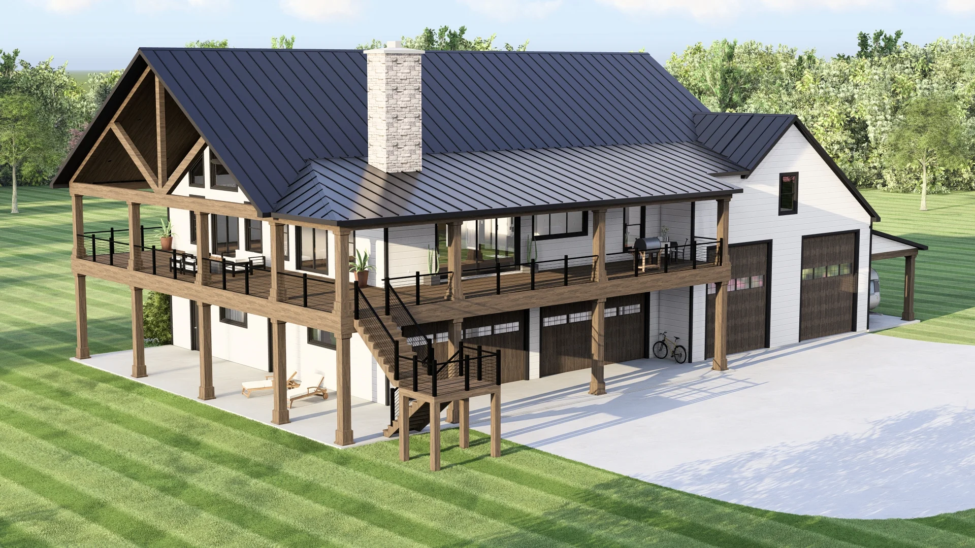 BG-20051 Darby Barndominium House Plan - Image 10