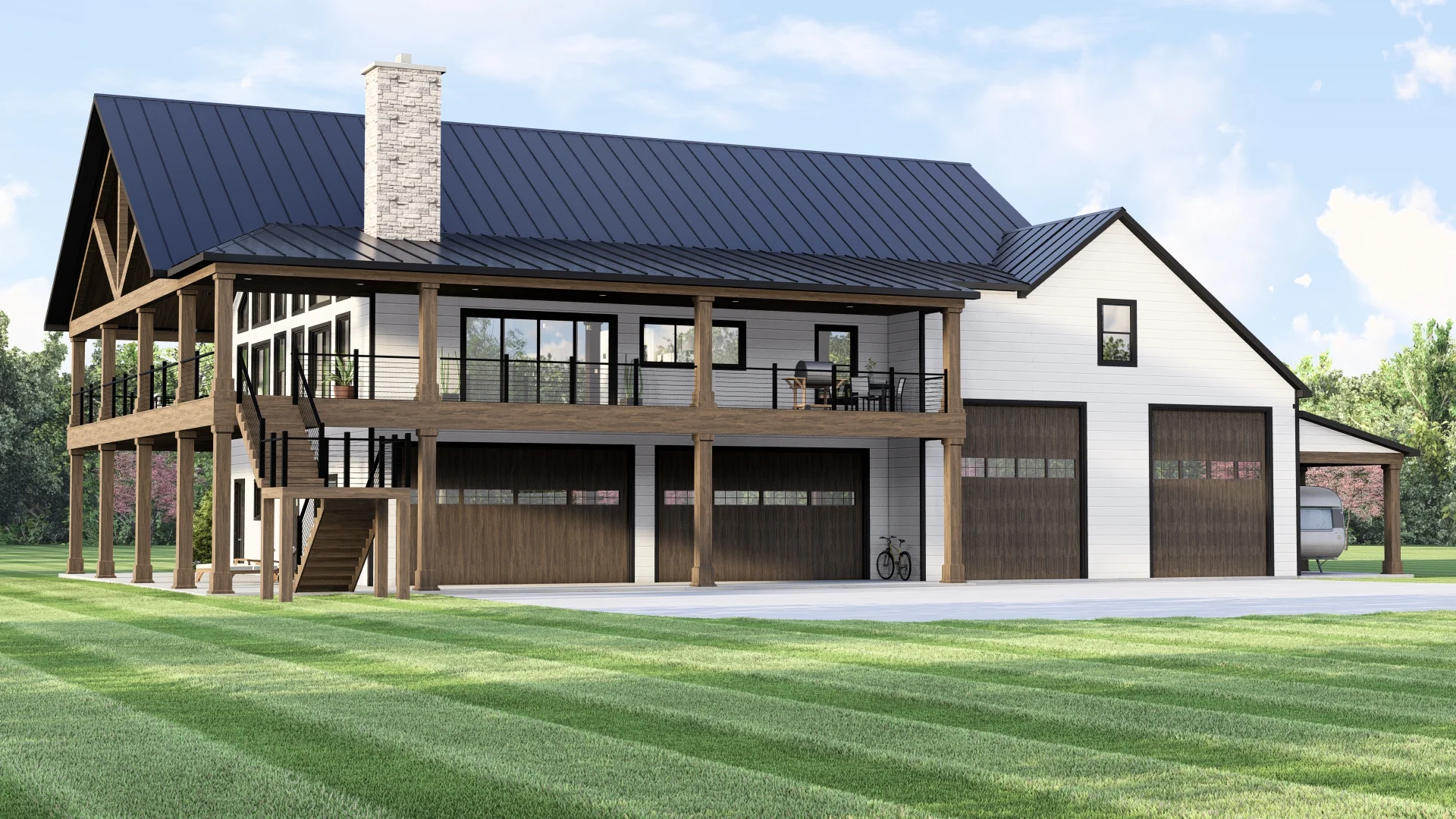 BG-20051 Darby Barndominium House Plan - Image 11