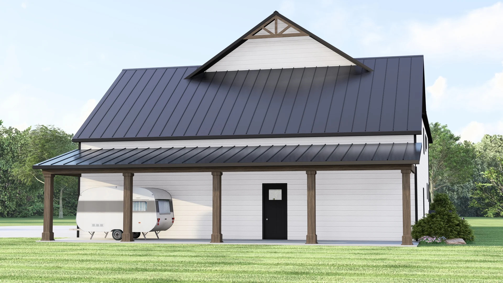 BG-20051 Darby Barndominium House Plan - Image 13
