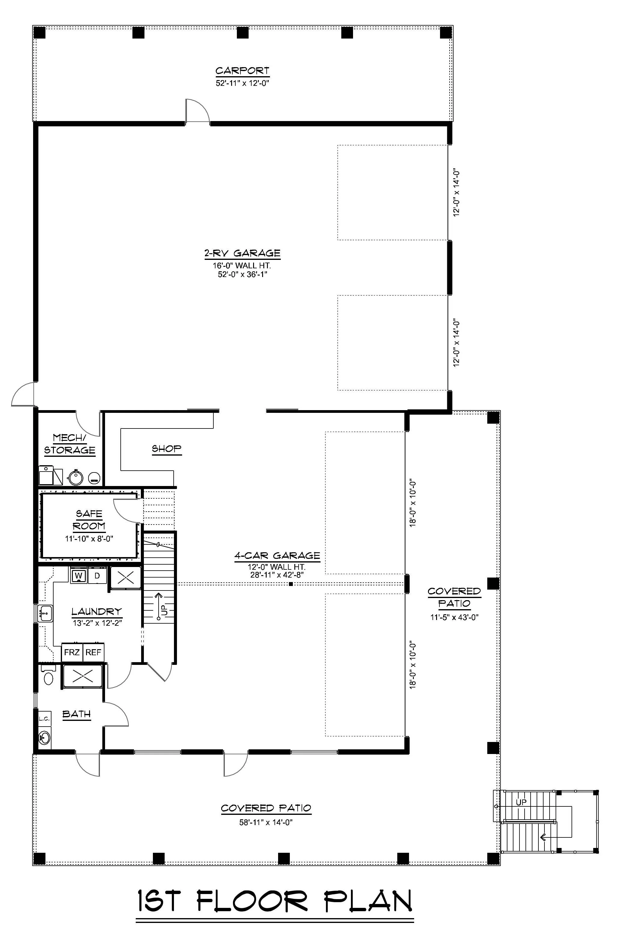 BG-20051 Darby Barndominium House Plan - Image 15