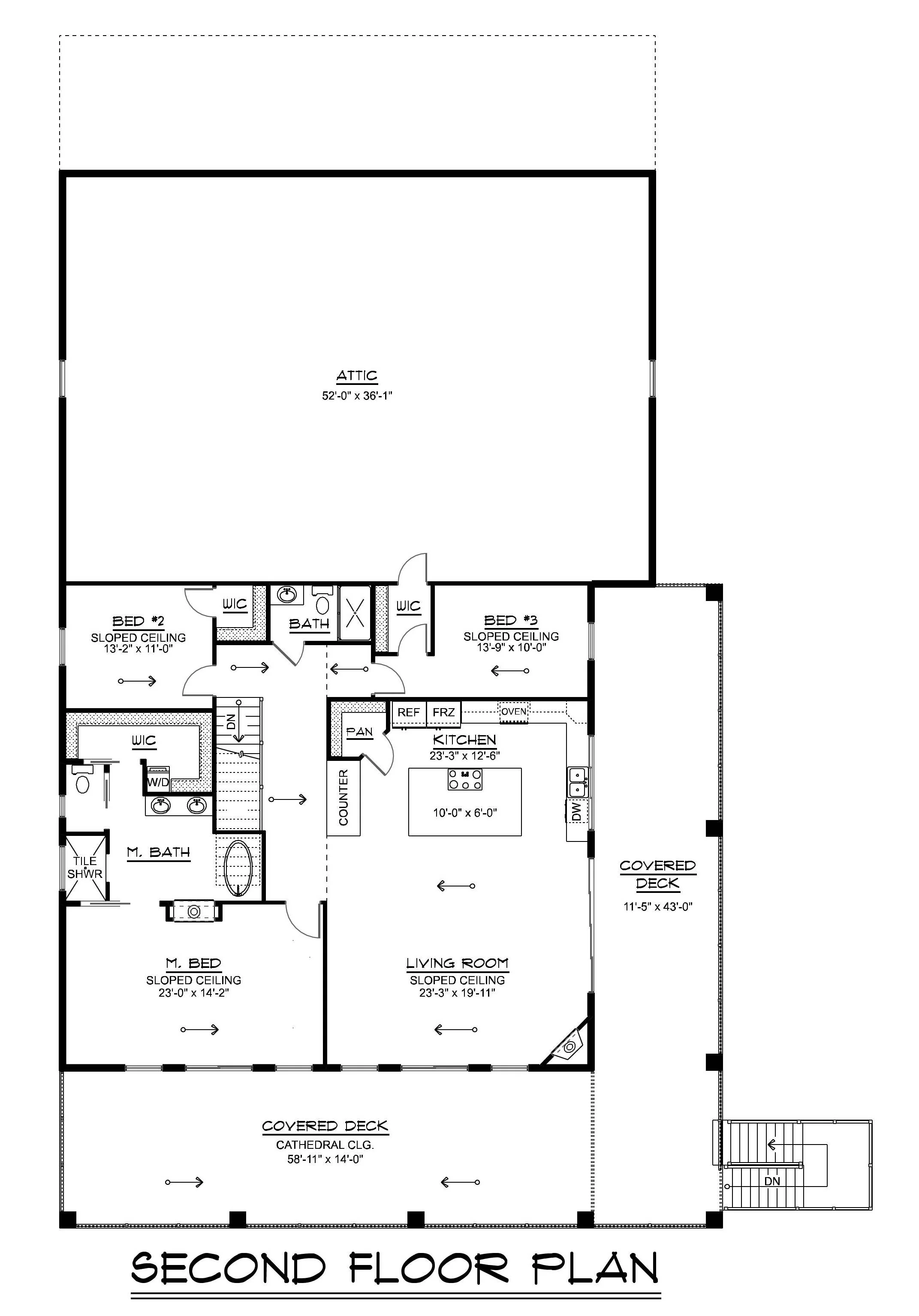 BG-20051 Darby Barndominium House Plan - Image 16